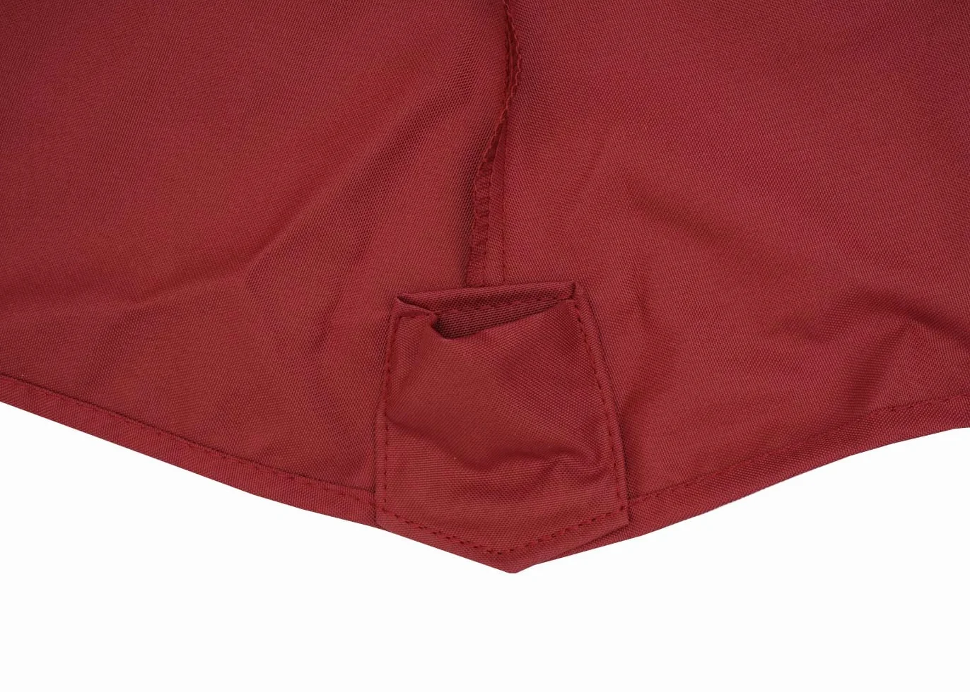 Mendler Toile de Parasol HWC-A96 8 Baleines Ø3,5m 220g/m² Polyester Bordeaux
