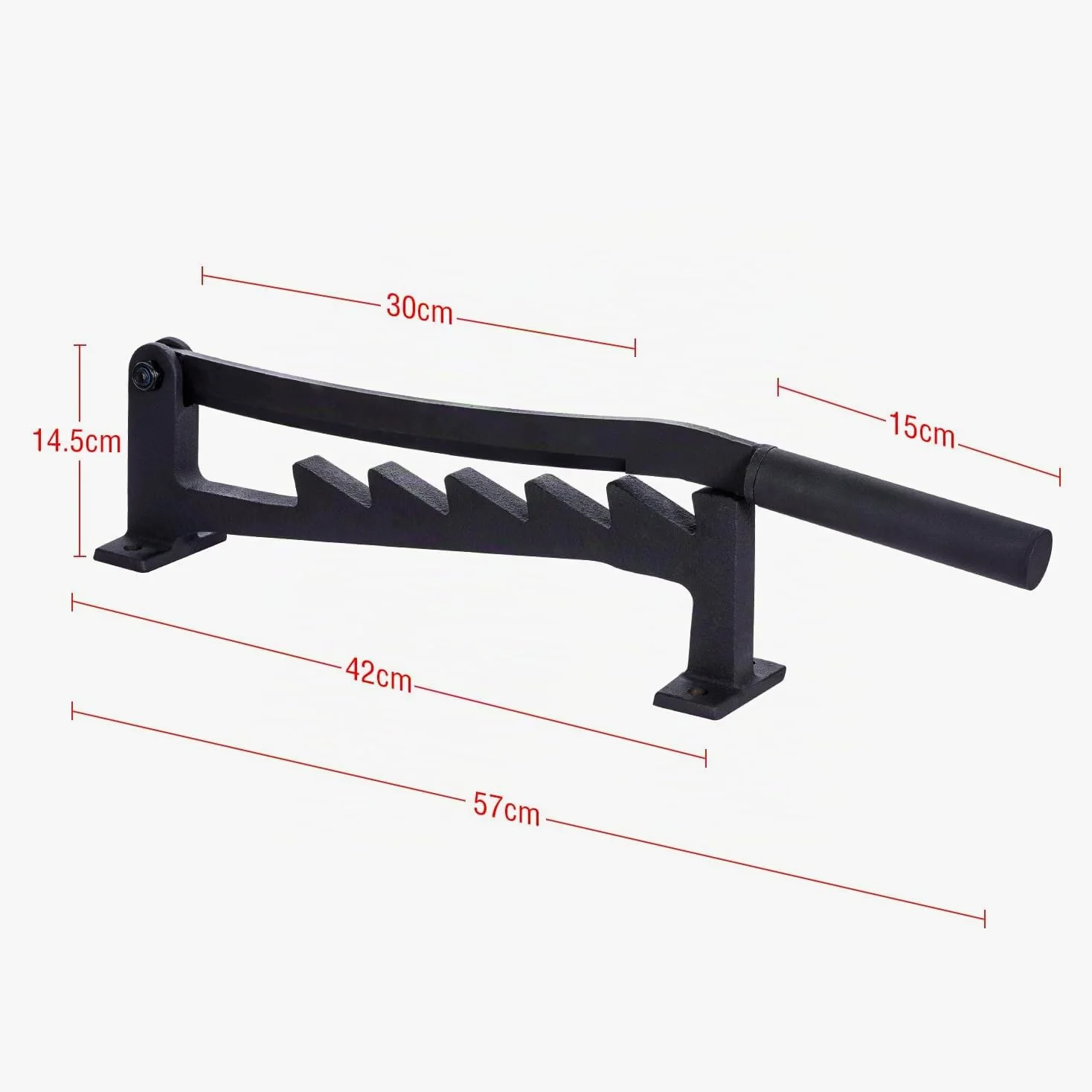 TOPWAY Fendeuse de bûches manuelle à montage mural, fendeuse de bois de chauffage portable avec poignée remplaçable supplémentaire de 40 cm pour la maison, l'intérieur et l'extérieur du camping