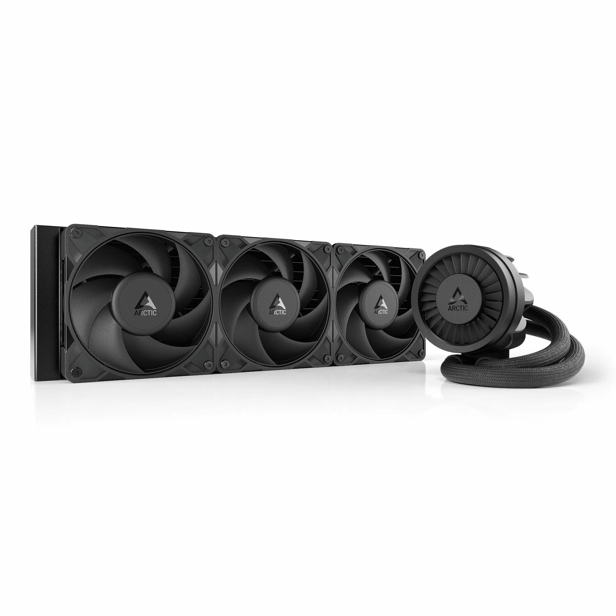 ARCTIC Liquid Freezer III Pro 360 AIO CPU Cooler, 3x120mm Water Cooling, 38mm Radiator, PWM Pump, VRM Fan, AMD AM5/AM4, Intel LGA1851/1700 Noir