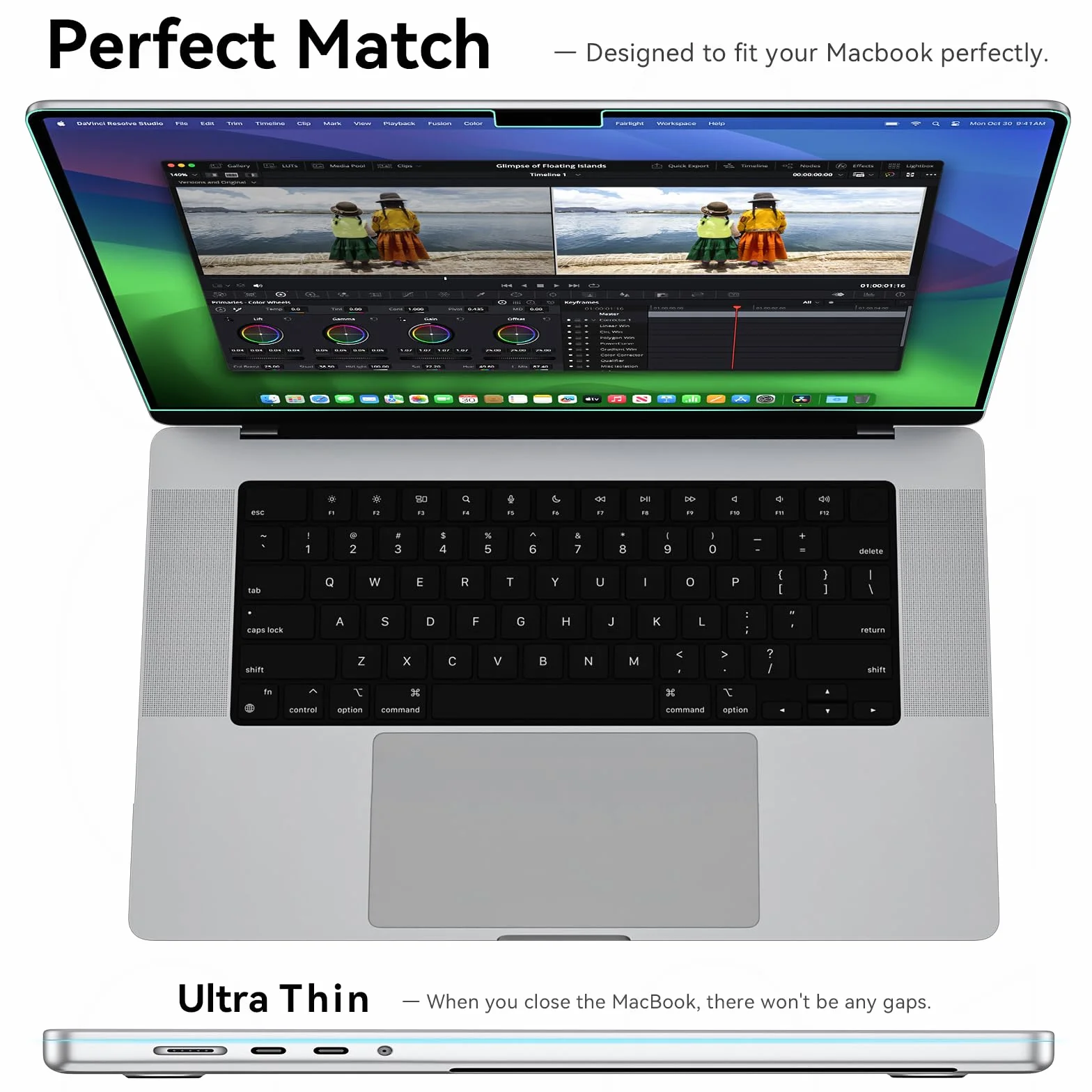 Protection Ecran pour MacBook Neo 13 Pouces A18 Pro A3404 Filtre Anti Lumiere Bleue Anti Rayures