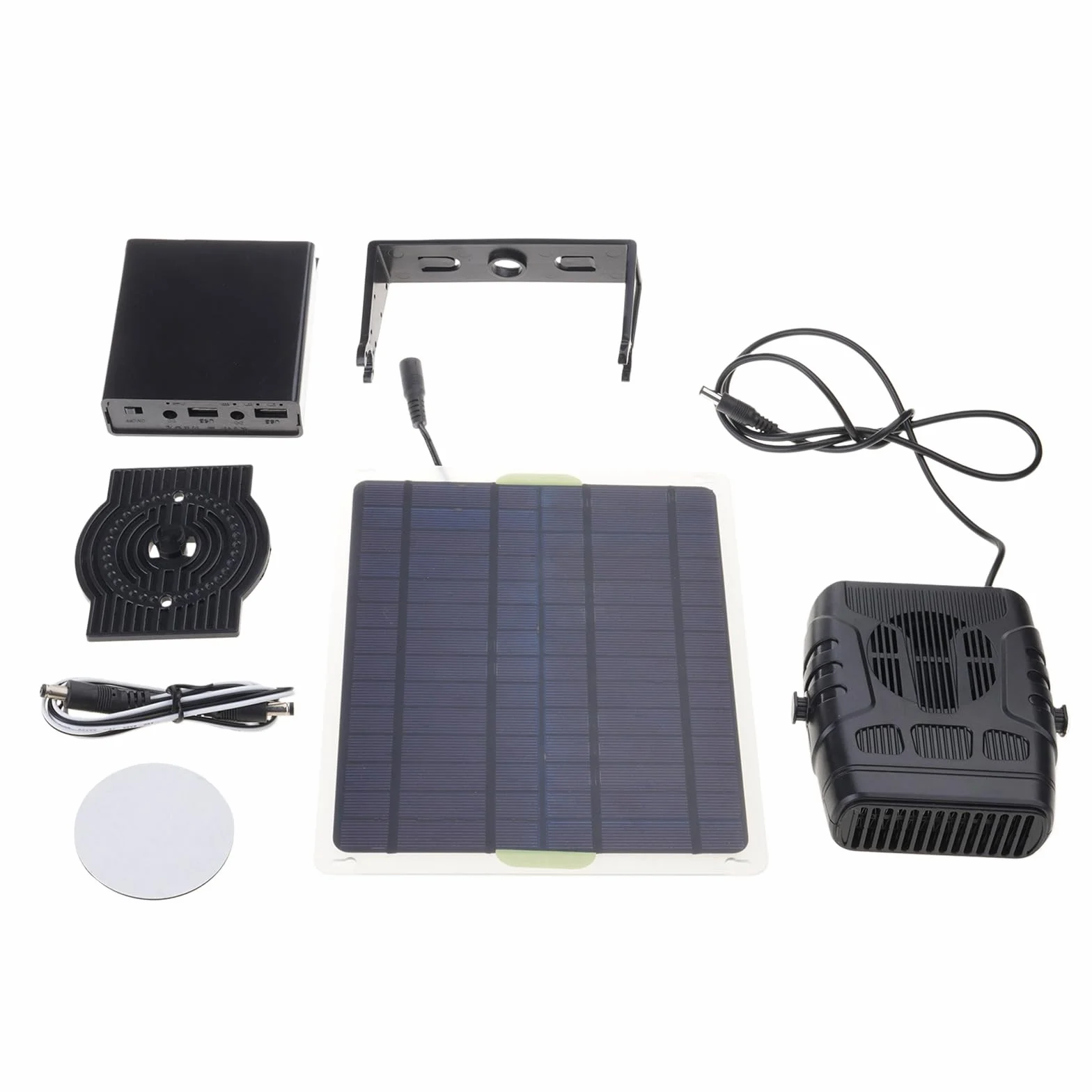 Chauffage solaire compact pour poulailler, serre et niche