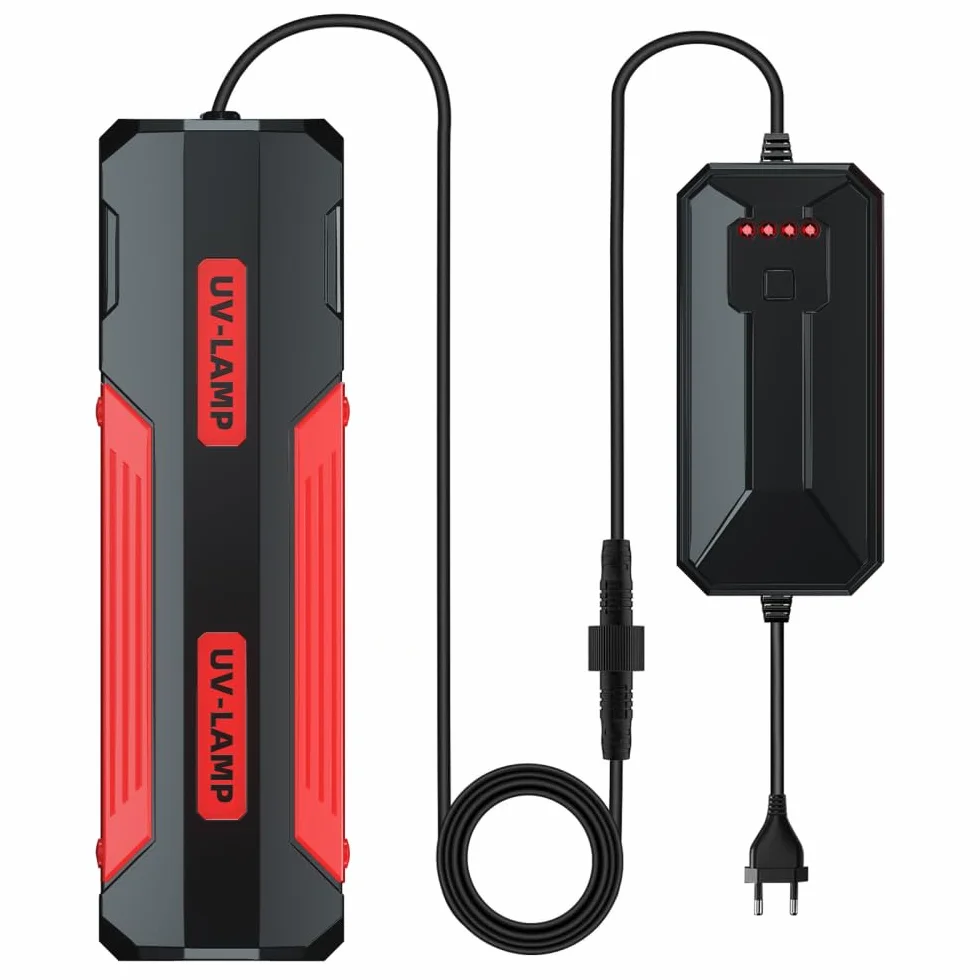 Stérilisateur UV Aquarium 9W 15W 22W Clarificateur Eau Dissolvant Algues Contrôleur Synchronisation 3/6/12/24 H
