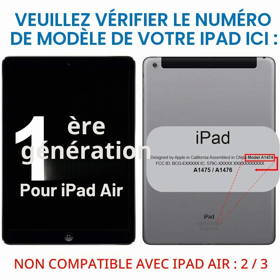 MMOBIEL Écran Tactile Compatible iPad Air 9.7 Pouces 2013 Noir avec Digitizer et Kit d'outils