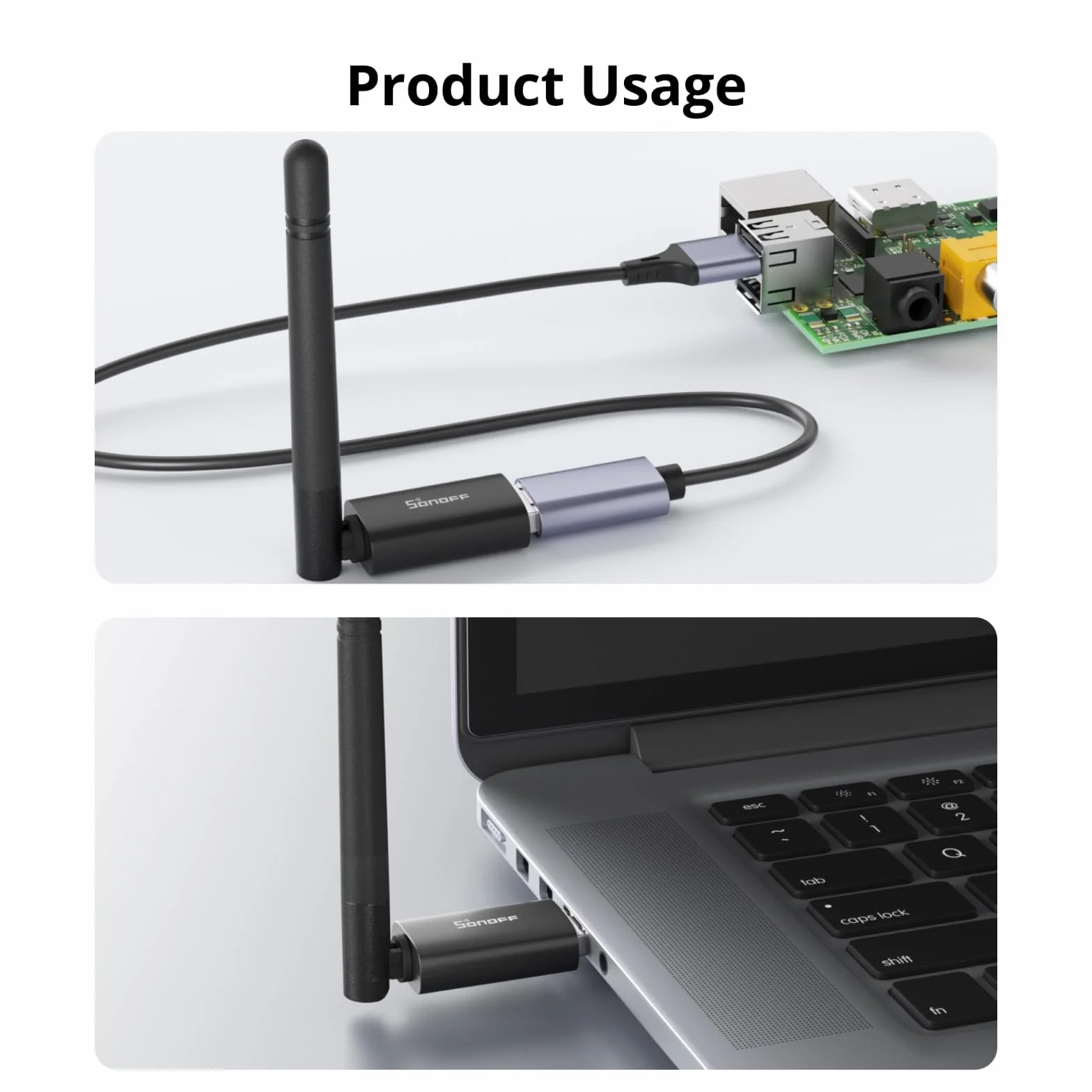 SONOFF Zigbee 3.0 Thread Dongle Lite EFR32MG21 Coordinateur USB Home Assistant Zigbee2MQTT