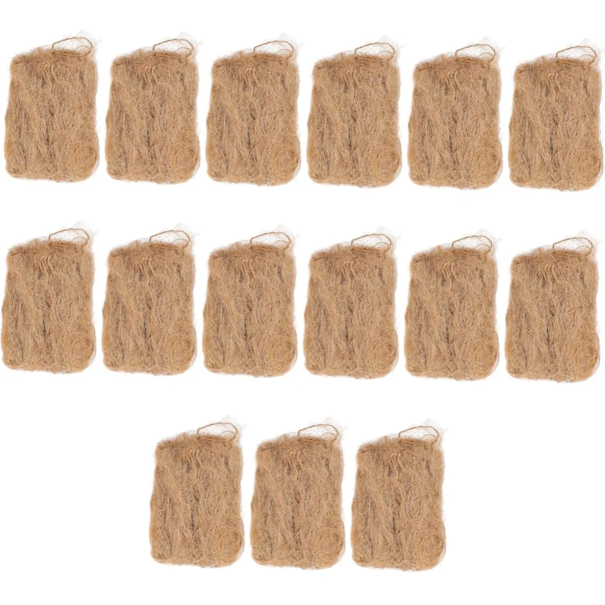 5 Ensembles Soie De Jute - Accessoire De Camping Accessoire De Survie Allume-feu De Camping Allume-feu Extérieur Approvisionnement Allume Feu Light Brown 3 Pièces * 5