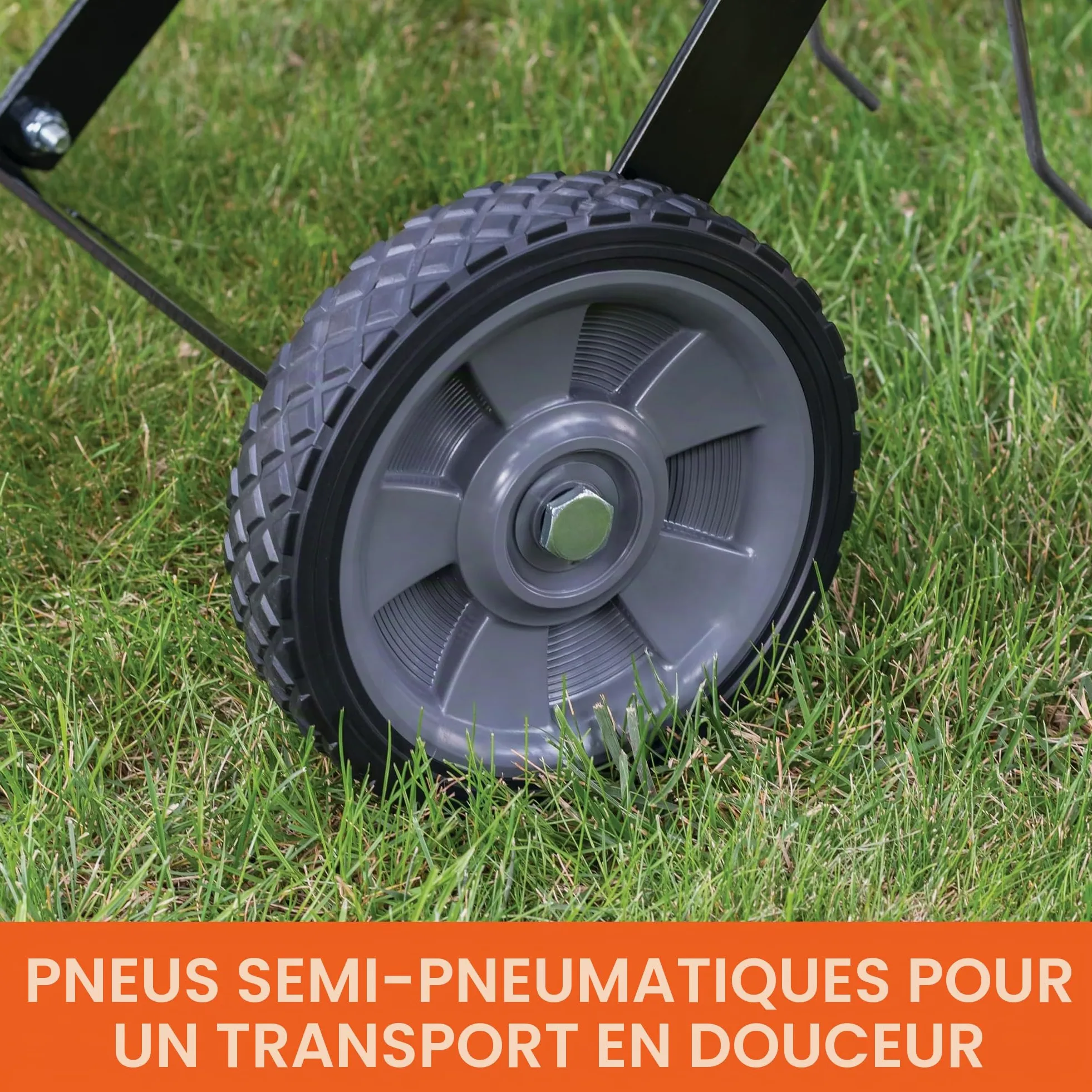 Agri-Fab AG45-0294 Démousseur tracté avec dents ressorts Noir Largeur de travail 102 cm