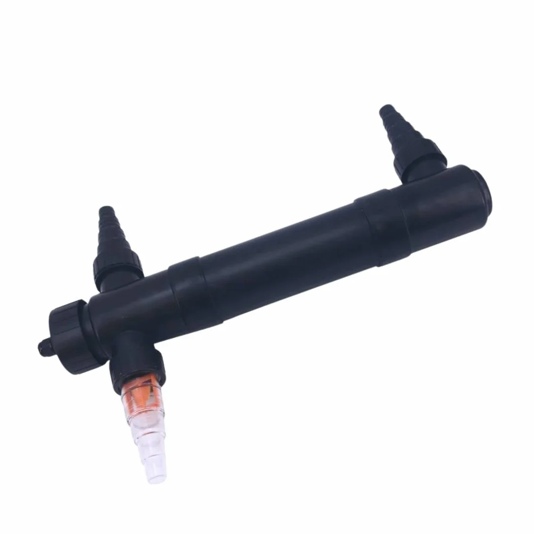 AquaOne Clarificateur UVC CUV 136 I Clarificateur d'eau avec lampe UV 36 W I Clarificateur UVC I Eau claire dans l'étang I Destructeur d'algues pour bassin de jardin, piscine, aquarium