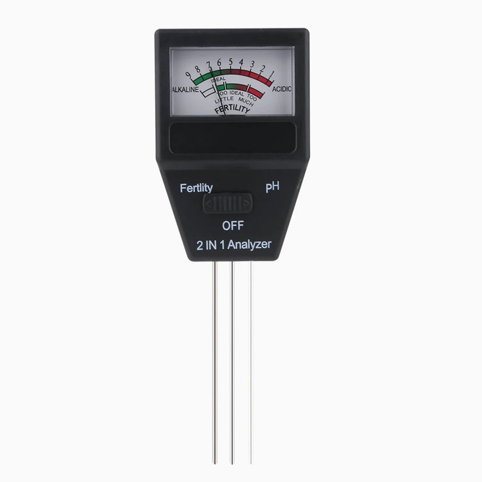 Testeur d'humidité Testeur de valeur du pH, sol, intensité la lumière plante, humidité et mesure l'humidité