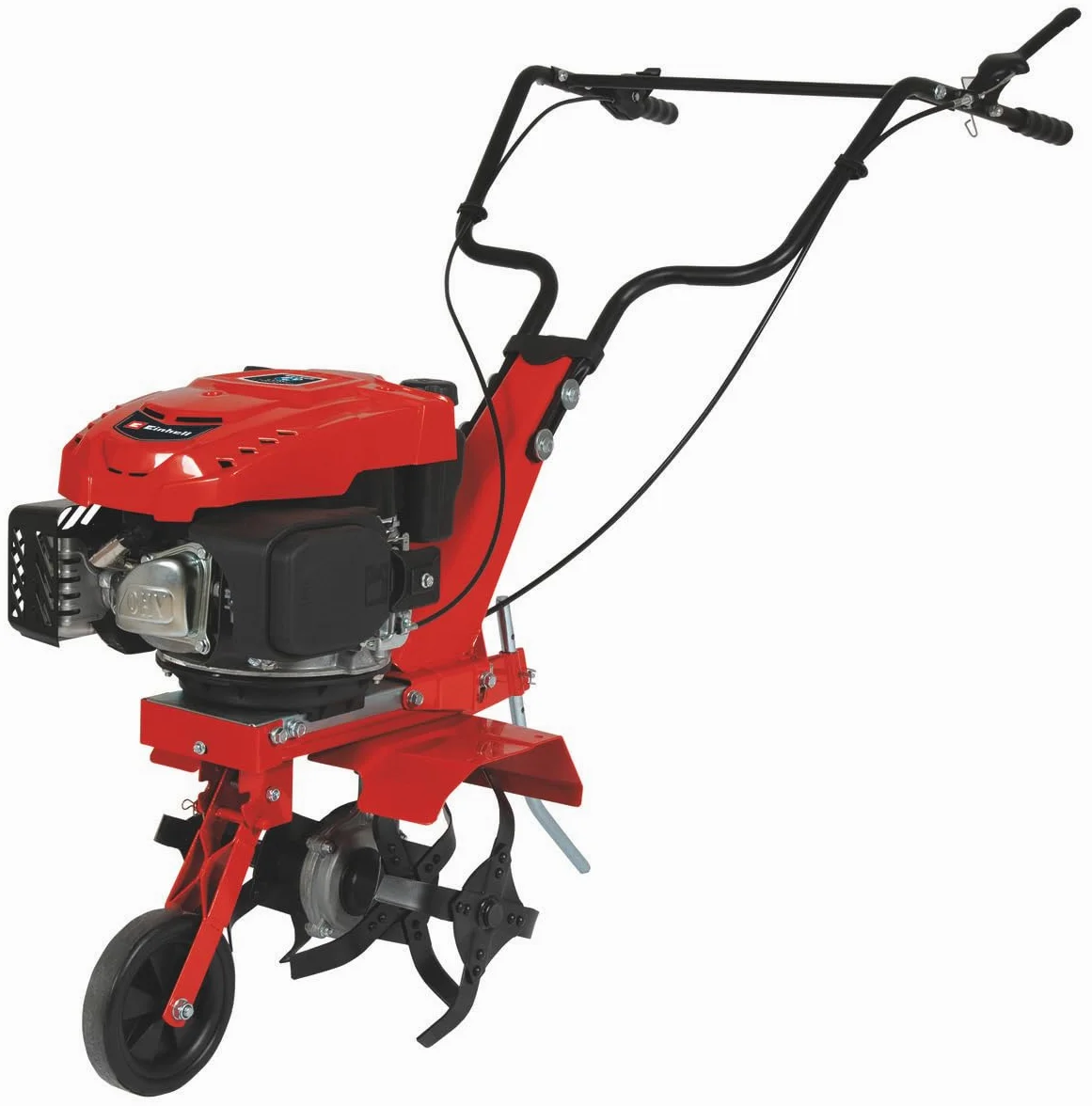 Einhell Motobineuse avec moteur à couple Gc-Mt 2536 (2,5 kW, réservoir de 1,2 l, moteur à quatre temps, mono-cylindre, éperon réglable en hauteur, blocage des lames, poignée réglable)