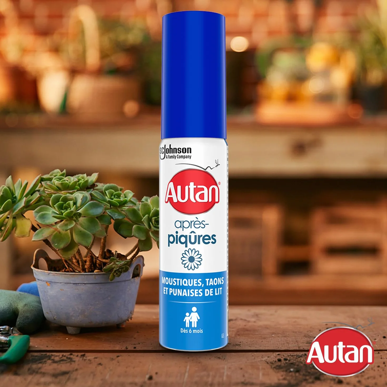 Autan Gel Après-Piqures Anti-Moustiques 25ml Camomille Aloe Vera