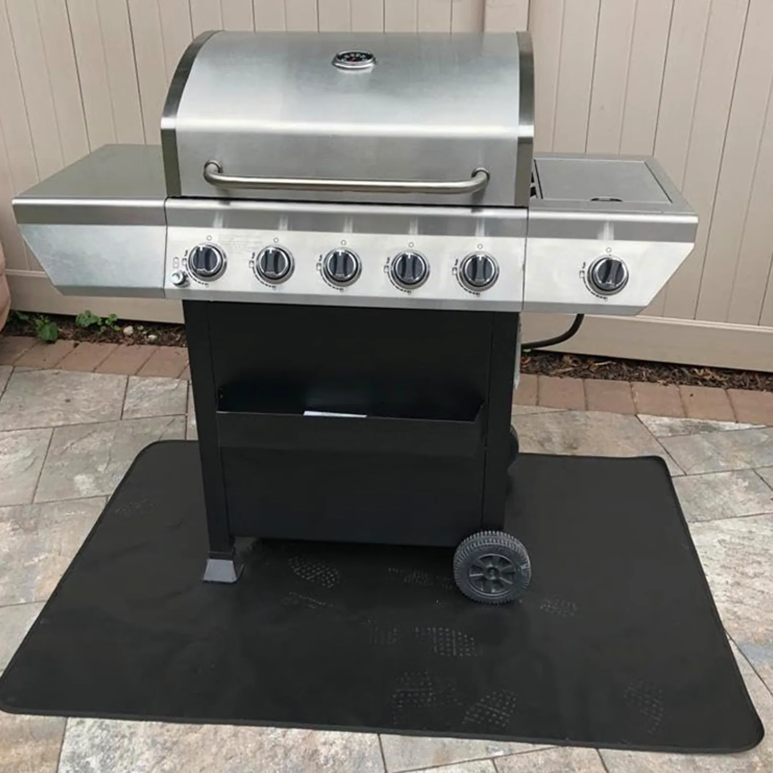 Tapis Ignifuge Résistant au Feu Tapis de Camping Portable | Tapis Pour Foyer Terrasse Ignifuge Pour Barbecue, Cuisson, Feu de Camp, Terrasse, Patio, Extérieur, Jardin, Sol, Tente et