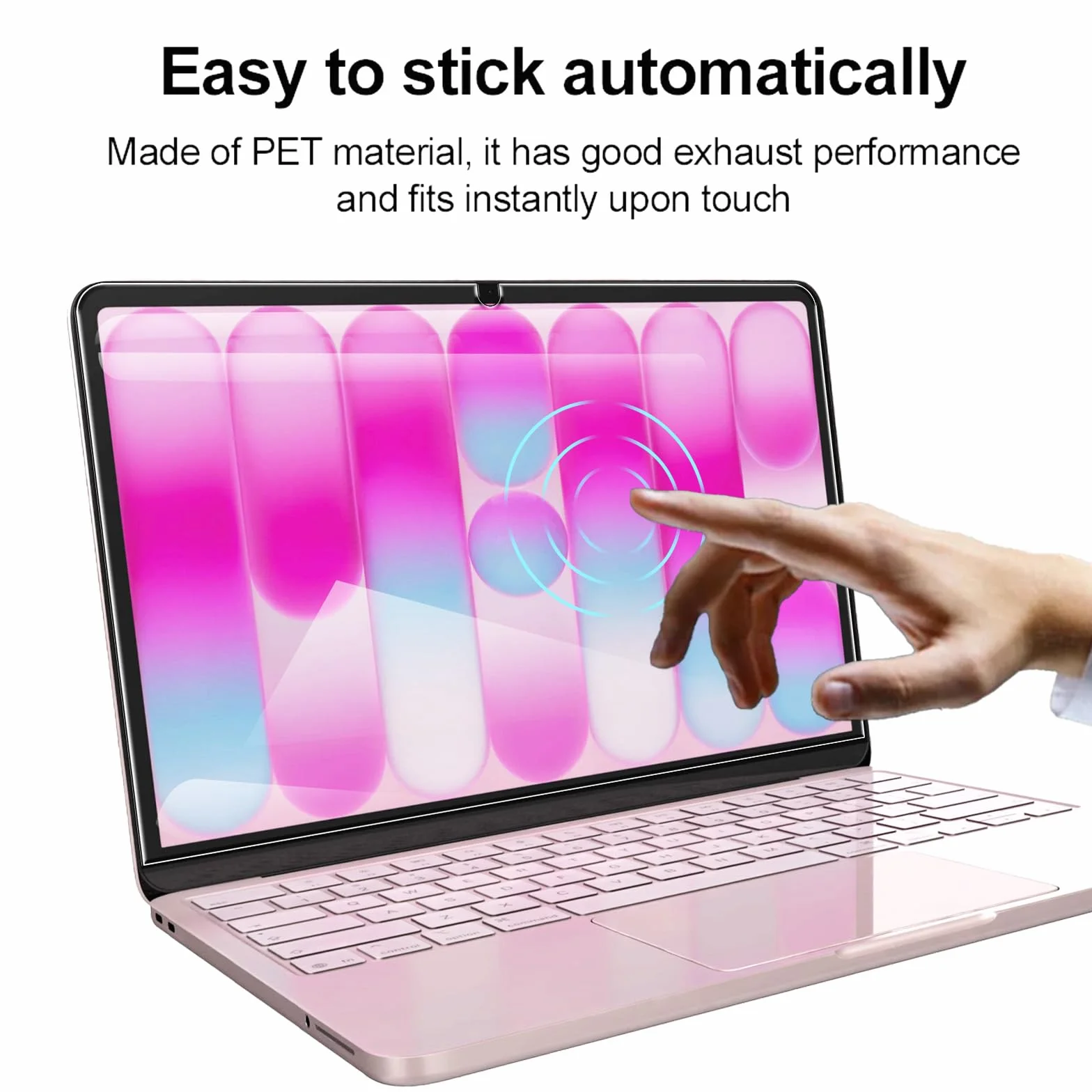 Film Protecteur Écran MacBook Neo 13 Pouces, Haute Définition Anti-Rayures PET Transparent