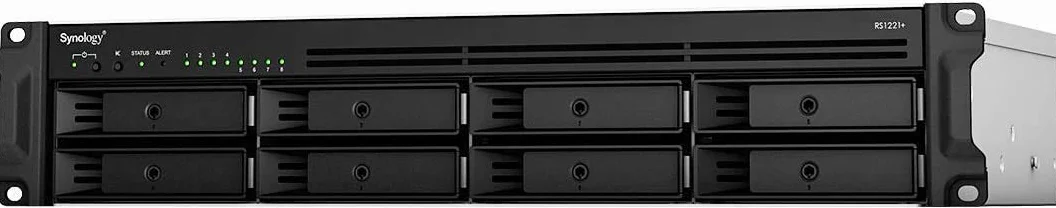 Synology RackStation RS1221+ Serveur NAS Rack 2U Ethernet LAN Noir V1500B