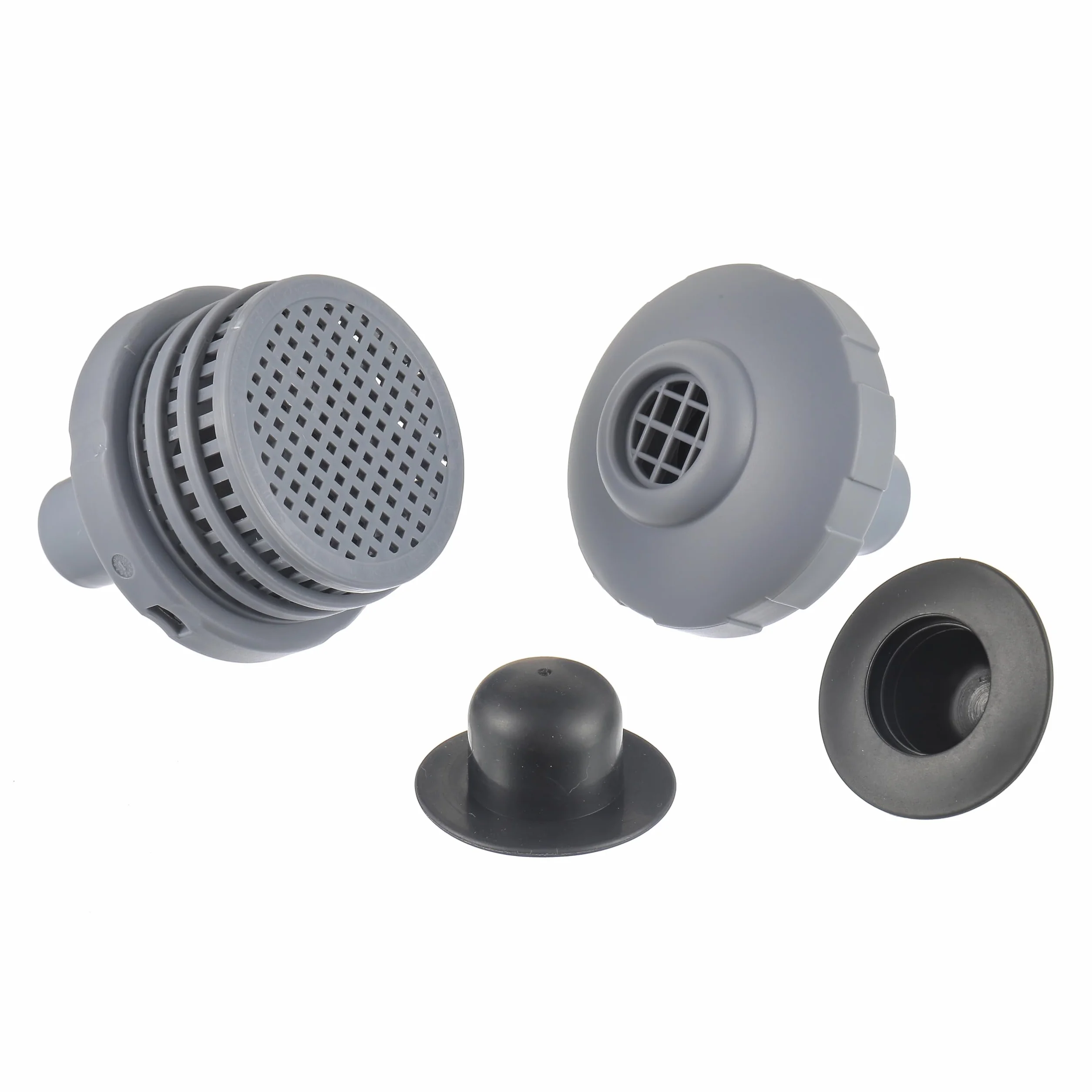 Kit de Raccordement pour Piscine Ø 32 mm – Crépines, Filtre de Sortie et Buse d'Entrée Hors Sol