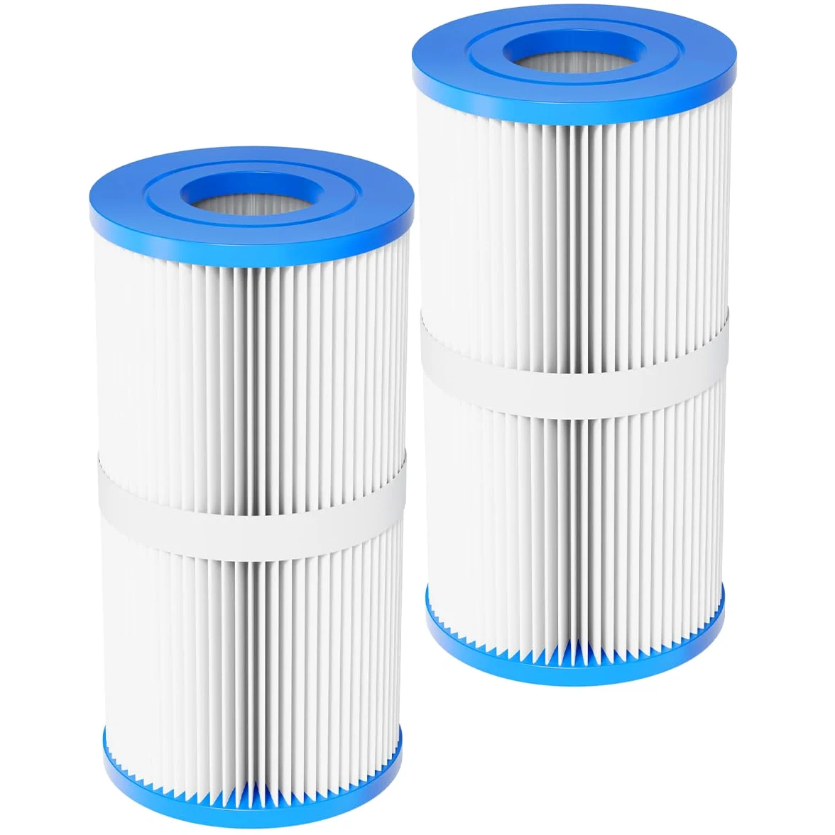 Spa Filtre Remplacement 3,25㎡ 12,7cm x 22,86cm pour PRB35-IN 2 Pack | Filtre de bain à remous compatible avec PRB35-IN C-4335 FC-2385 200202 409-219 03FIL1300 17-2482 25393 303557 8173501 R173431
