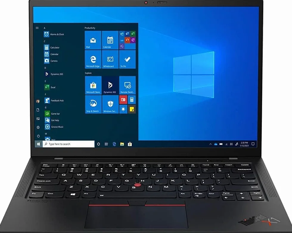 Lenovo ThinkPad X1 Carbon Gen 9 Ultrabook 14" FHD Intel Core i5-1135G7 16 Go RAM SSD 512 Go QWERTY Windows 11 Pro reconditionné