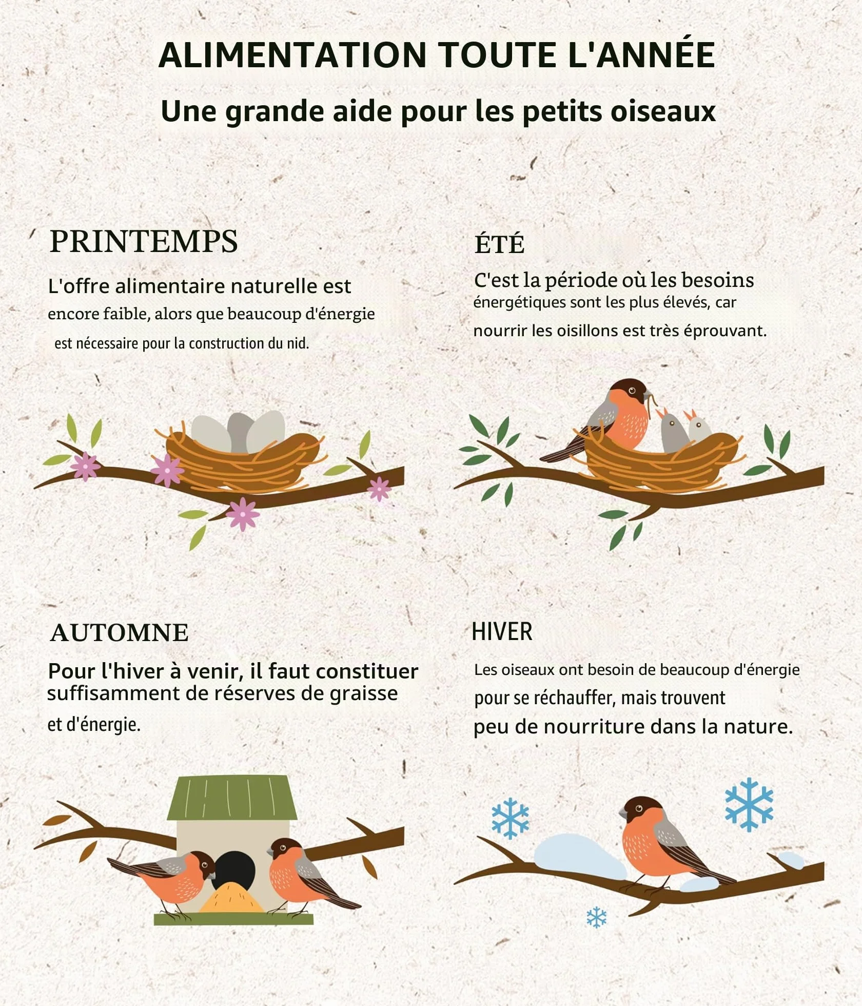 Dehner Natura Premium Nourriture pour Oiseaux Sauvages, arachides concassées, 3,4 kg