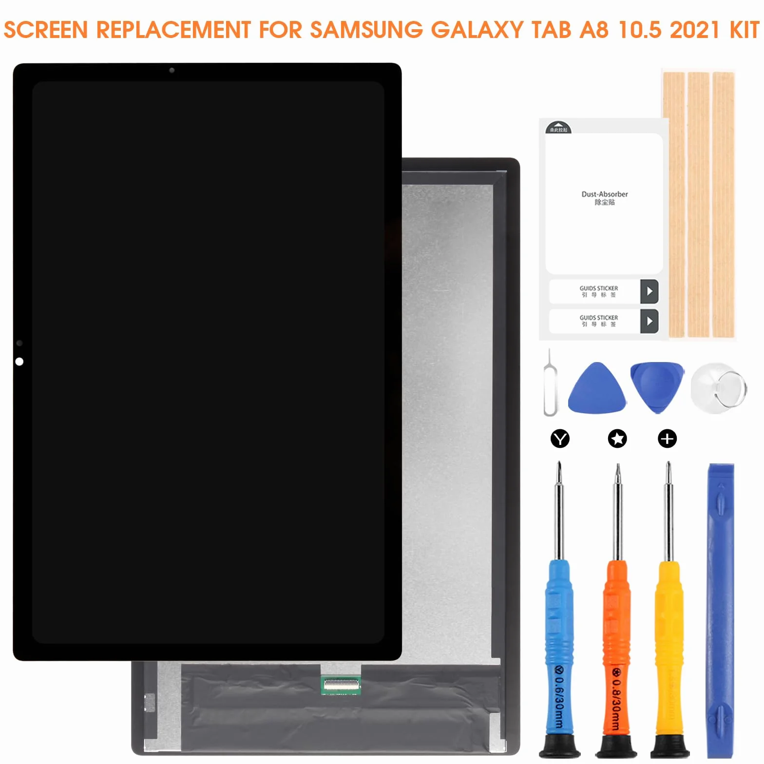Écran LCD Samsung Galaxy Tab A8 2021 10.5 SM-X200 SM-X205 Remplacement
