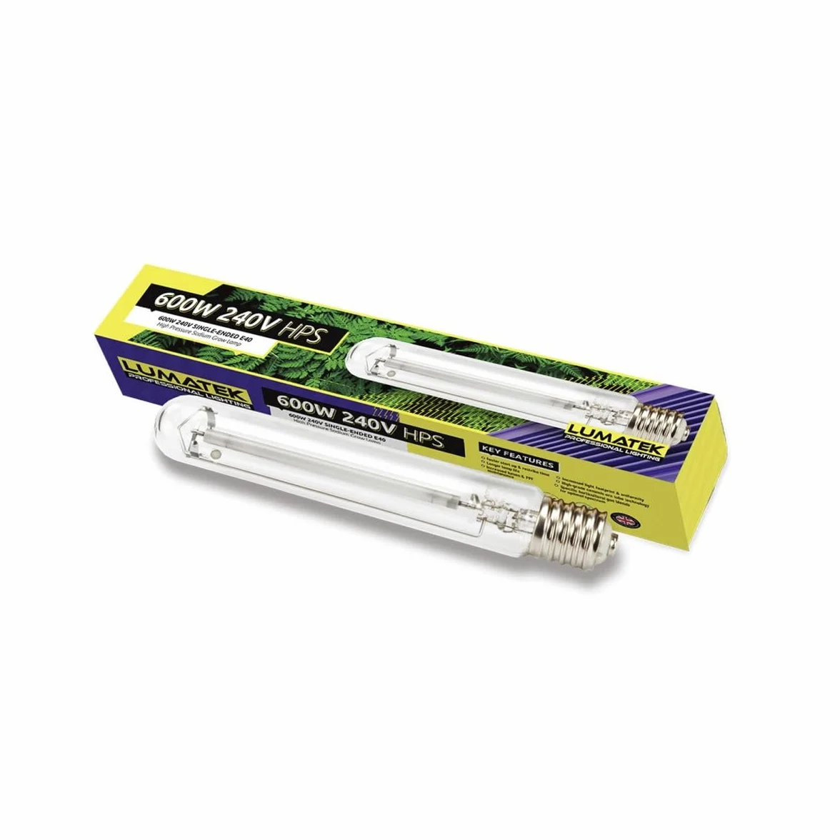 LUMATEK AMPOULE HPS DUAL SPECTRUM 600W