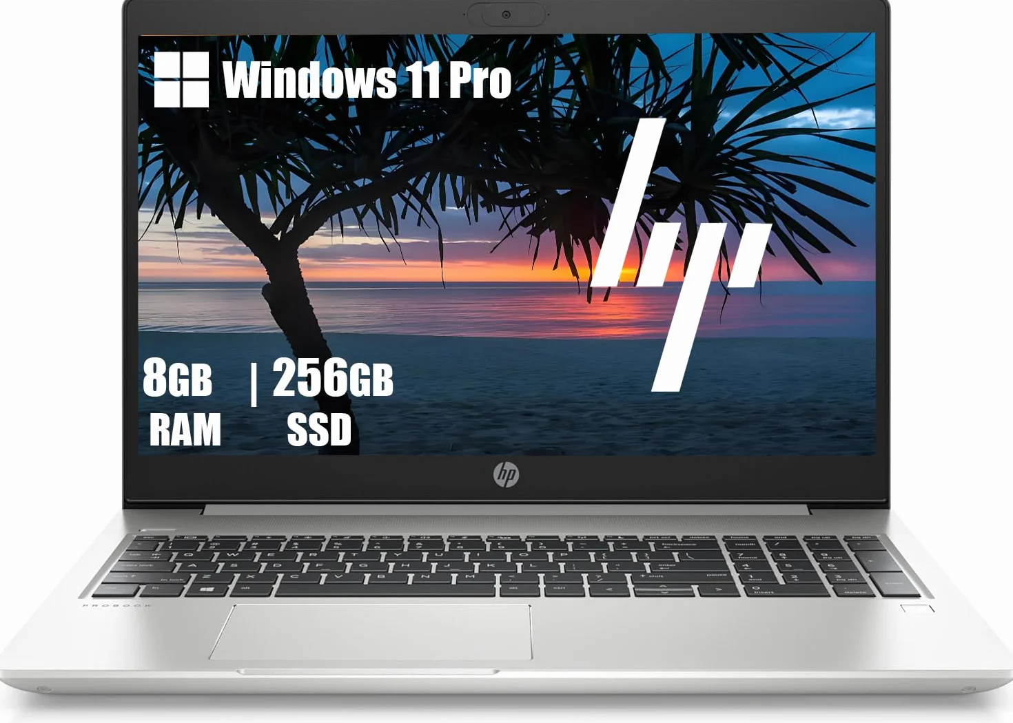 HP ProBook 450 G7 Ordinateur portable 15,6" FHD Intel Core i5-10210U 8 Go RAM SSD 256 Go Windows 11 Pro Reconditionné
