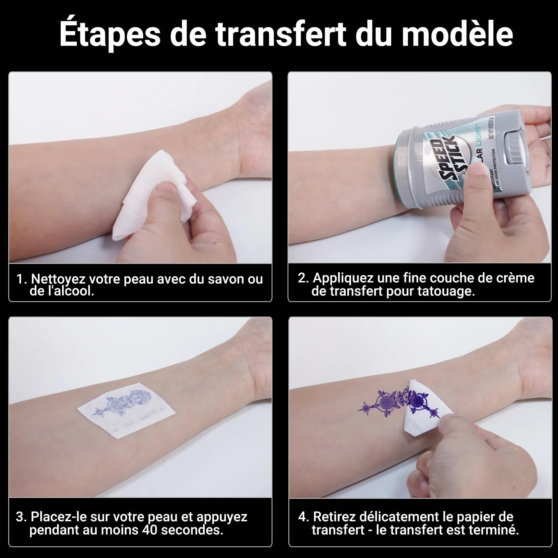 ORGBRO X8 Imprimante Stencil Tatouage Transfert Thermique Bluetooth 30 Feuilles Papier