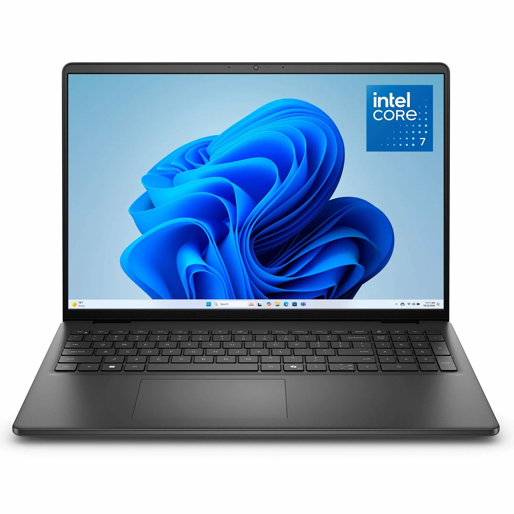 Dell 16 Laptop FHD+ Intel Core 7 16GB DDR5 RAM 1TB SSD Windows 11 Home AZERTY Keyboard Carbon Black