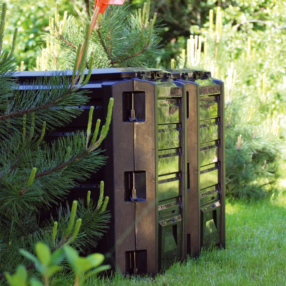 Unbekannt Composteur Noir 800 litres