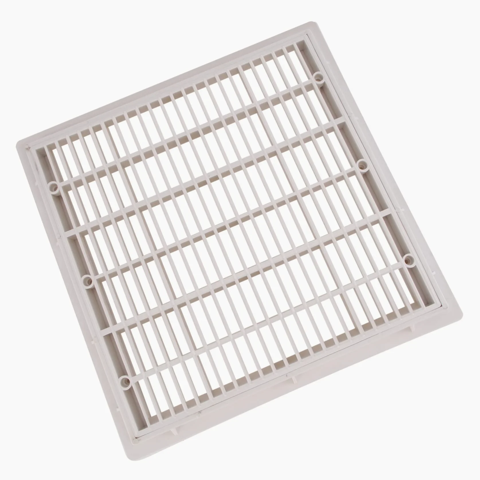 ibasenice Outil pour égouttoir Sol Piscine Accessoire extérieur égouttoir Principal carré Blanche