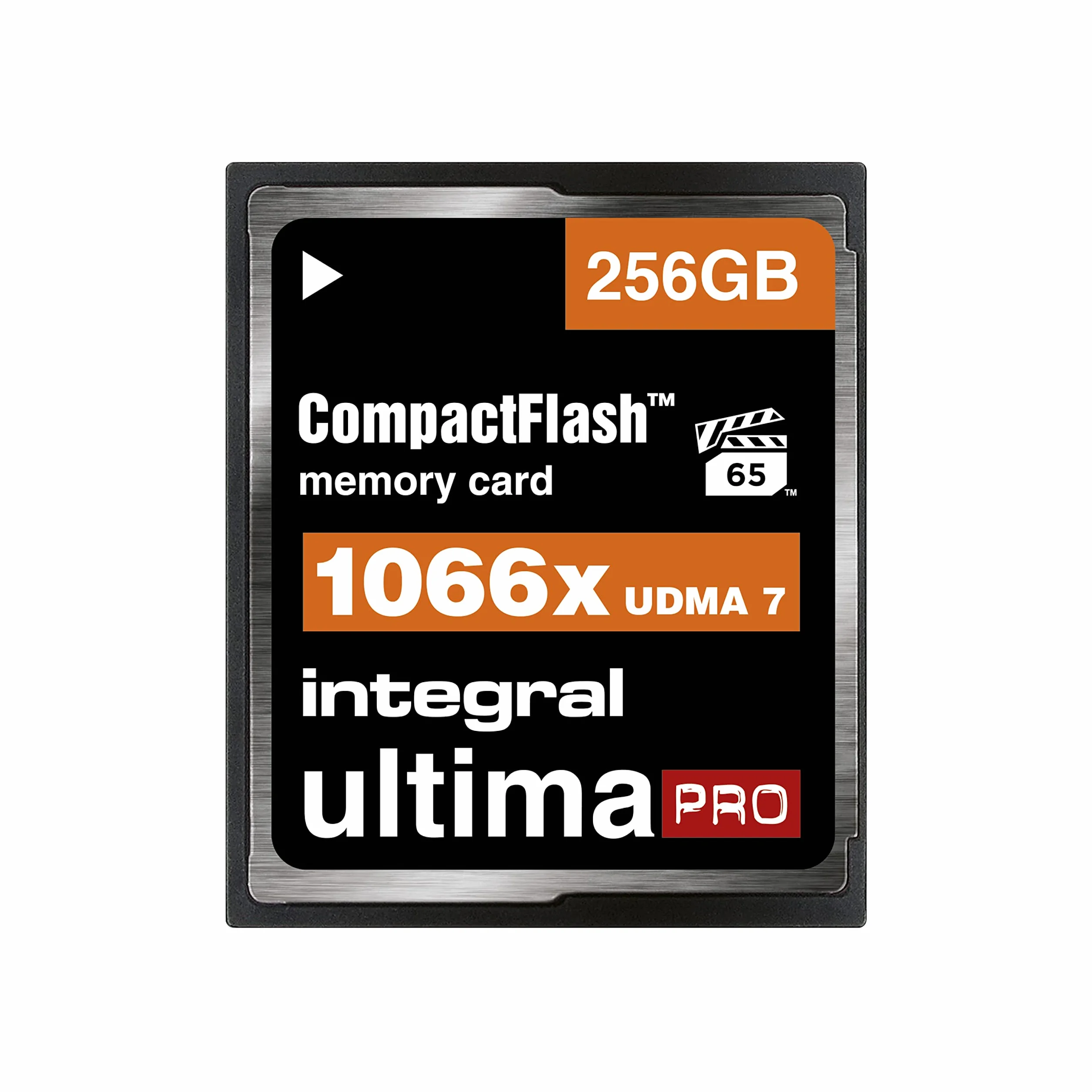 Integral CompactFlash 256 Go Carte Mémoire Ultimapro 160MB/s (1066x) Vpg-65 Udma-7