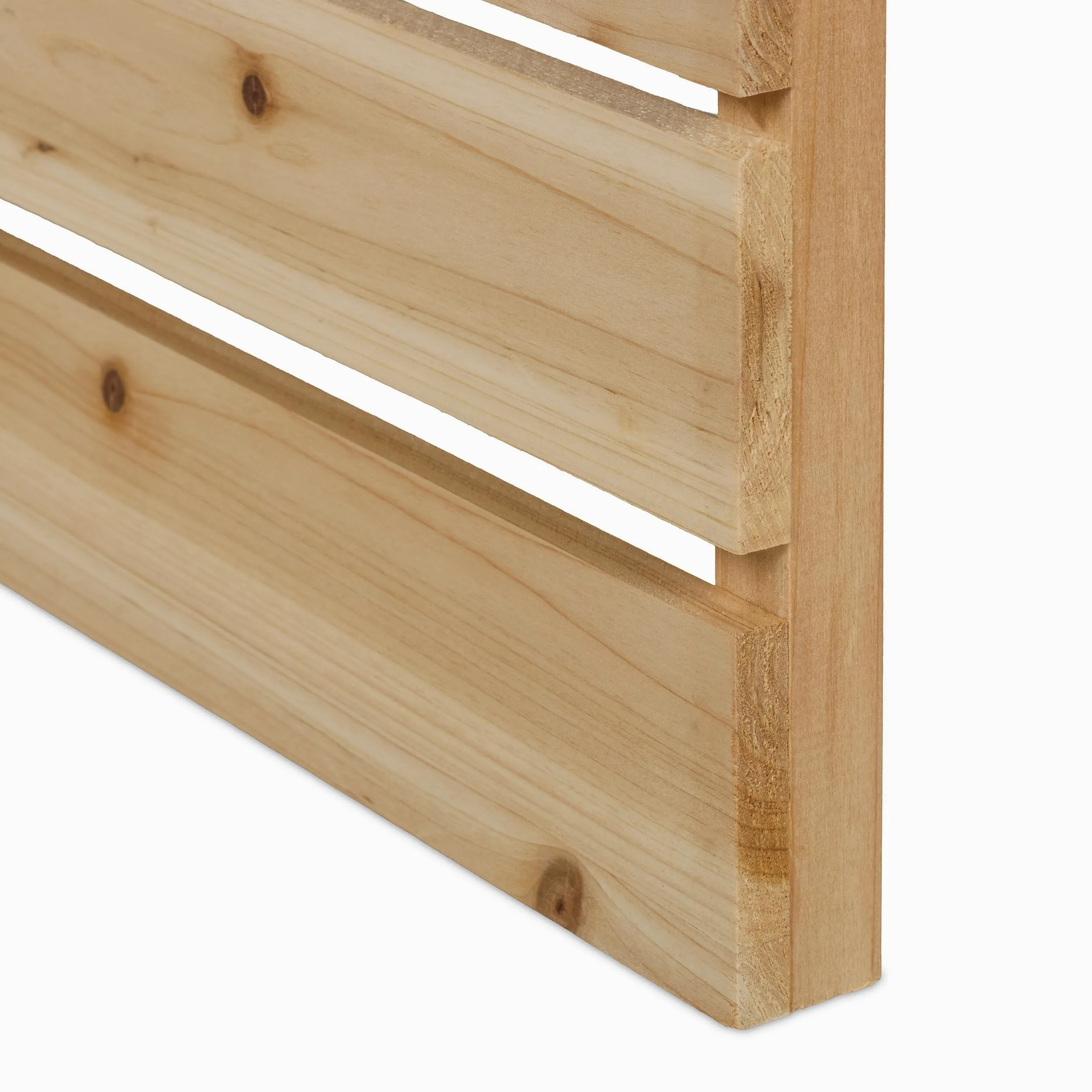 Relaxdays Garage pour Robot Tondeuse, en Bois de Sapin, H x L x P : env. 52,5 x 79 x 74 cm, Nature et Noir