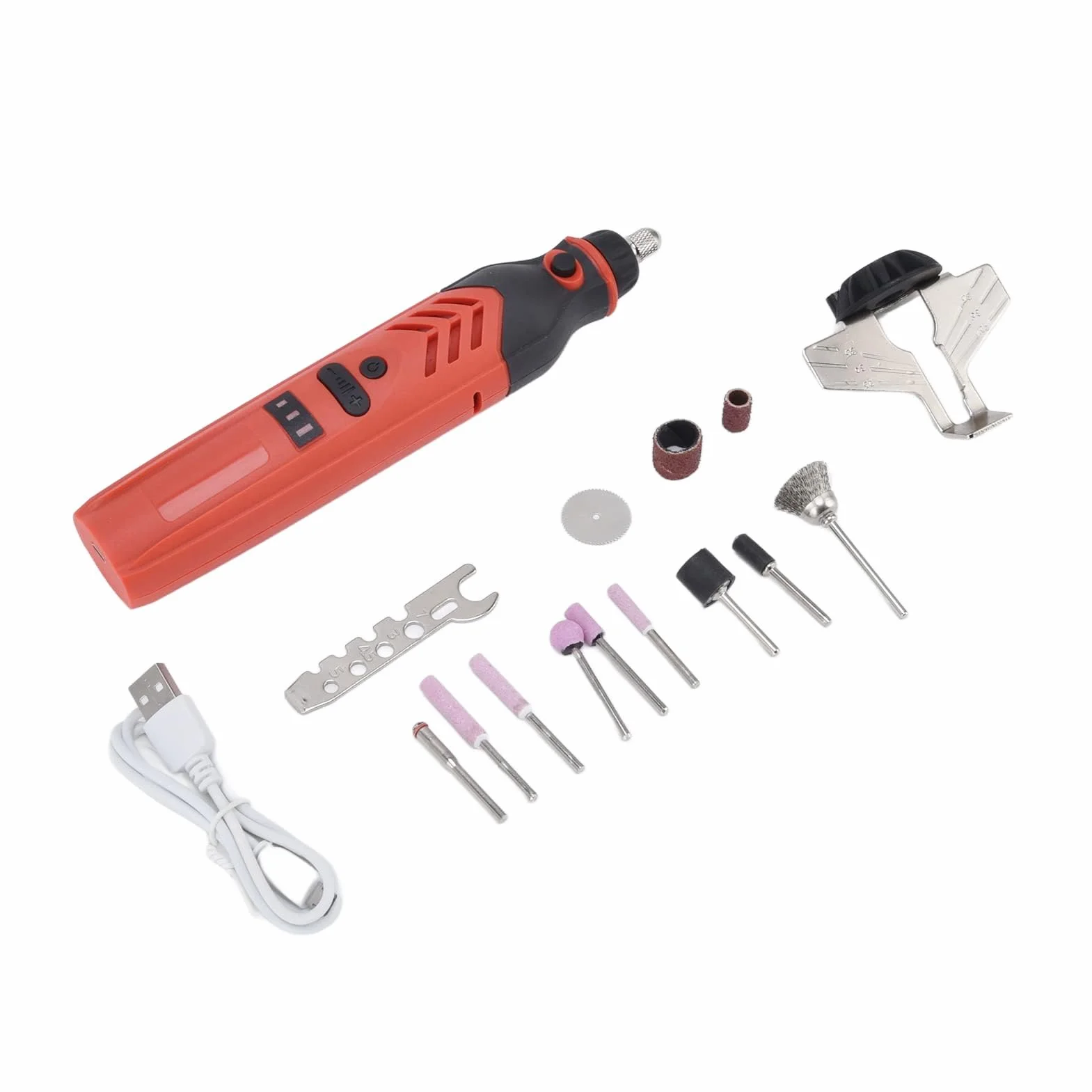 Affûteur de Tronçonneuse électrique, Affûteur de Tronçonneuse sans Fil USB Affûteur de Tronçonneuse Ensemble D'affûtage de Tronçonneuse Ensemble D'outils D'affûtage de