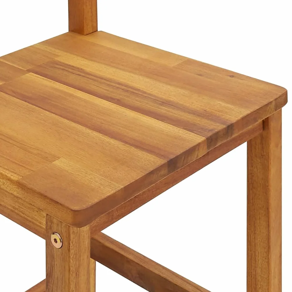 Ensemble de bar de jardin 9 pcs Bois d acacia solide