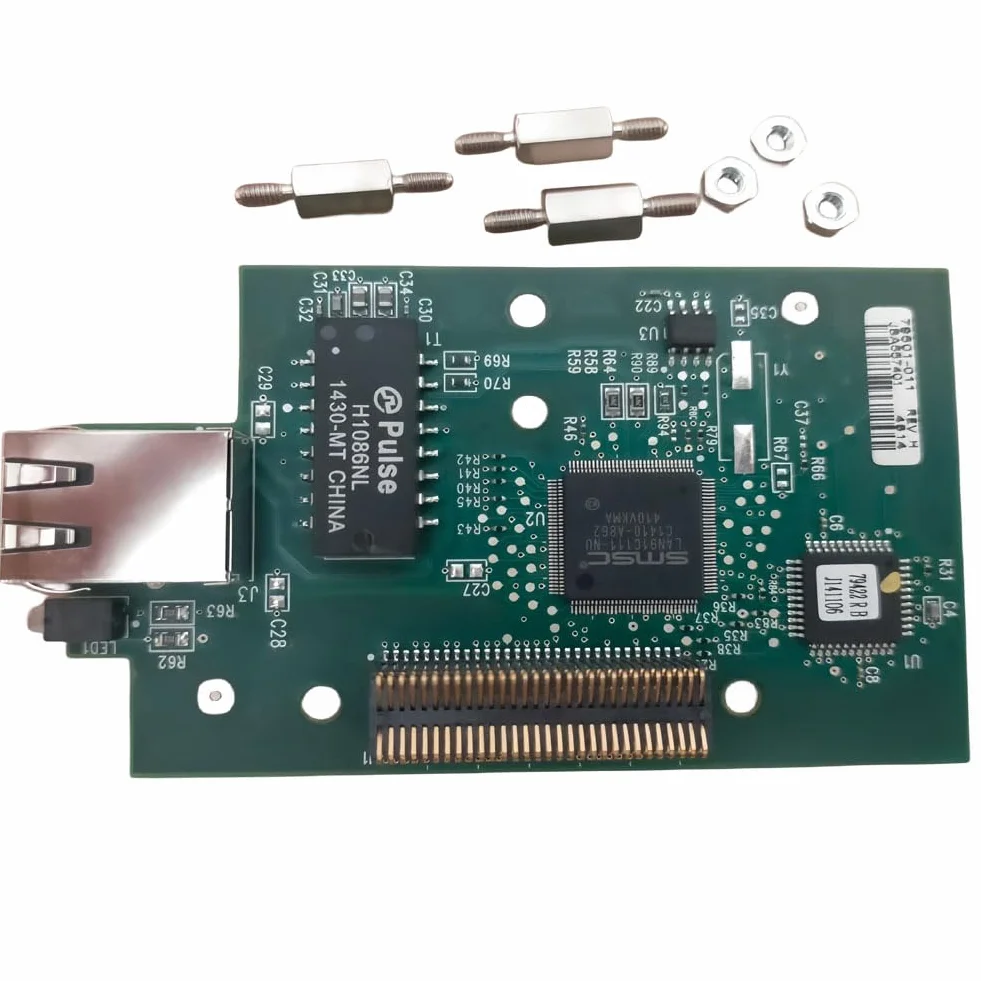 Sinsed Carte réseau interne pour imprimante thermique Zebra ZM400 ZM600 105SLPLUS Xi4 Series 203DPI noir