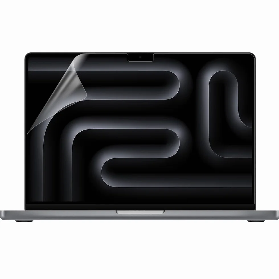 Lot de 2 films de protection d'écran mats anti-reflet pour MacBook Pro 14" M3/M3 Pro/M3 Max dureté 5H