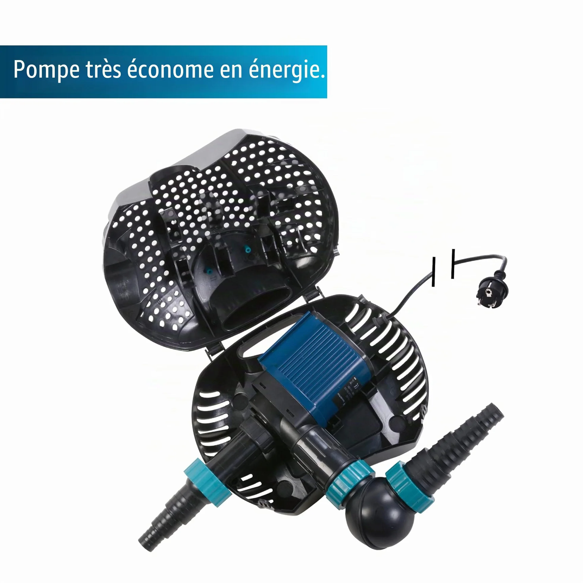 Aquaforte O-20000 Plus Pompe 200W 19m³/h 7m 10m