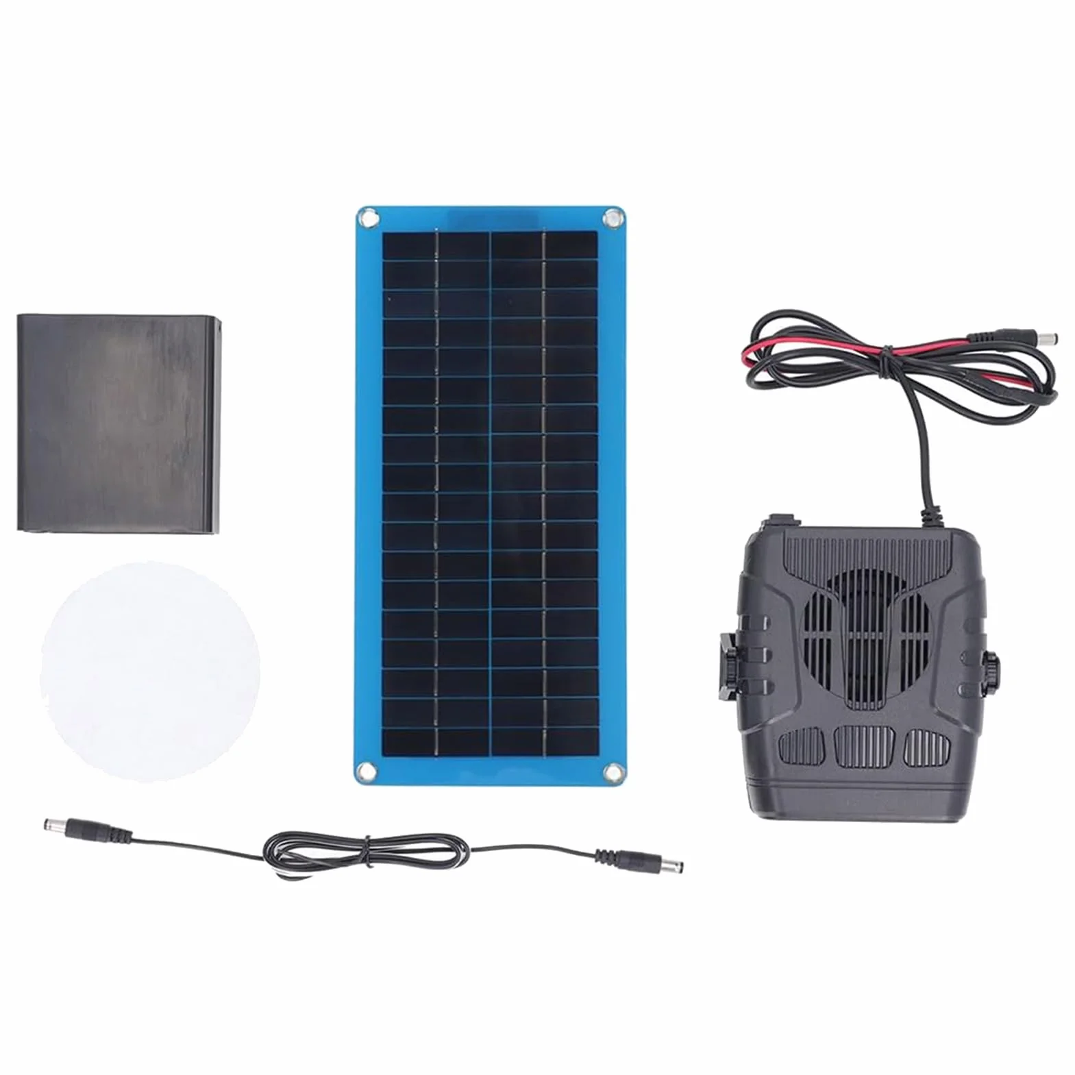 Chauffage à panneau solaire 30 W portable pour voiture, serre, abri de jardin