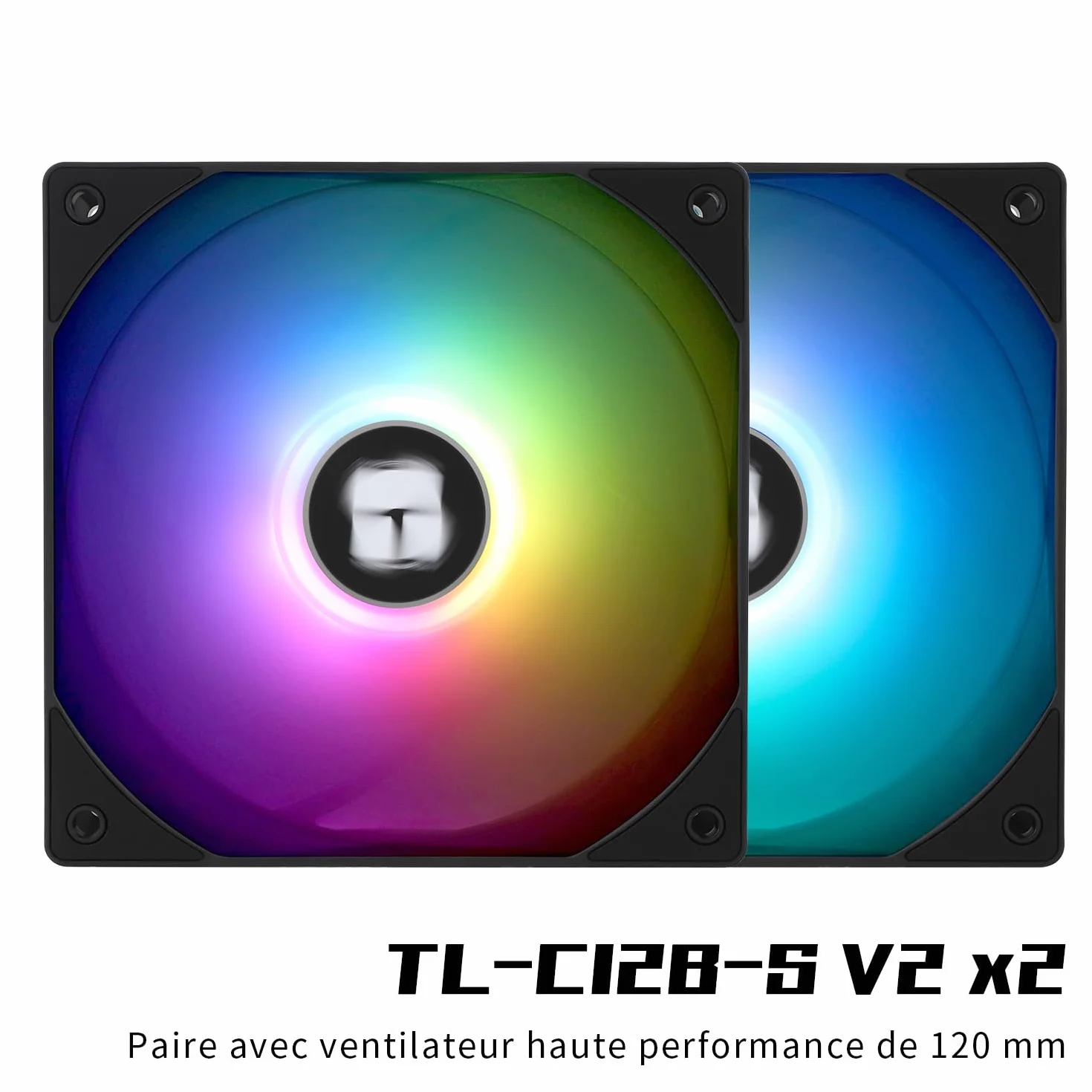 Thermalright PS120SE ARGB Refroidisseur d'air CPU 7 caloducs Dual 120mm TL-C12B-S V2 PWM AGHP 4.0 AMD AM4 AM5 Intel LGA1700 1851 1150 1151 1200