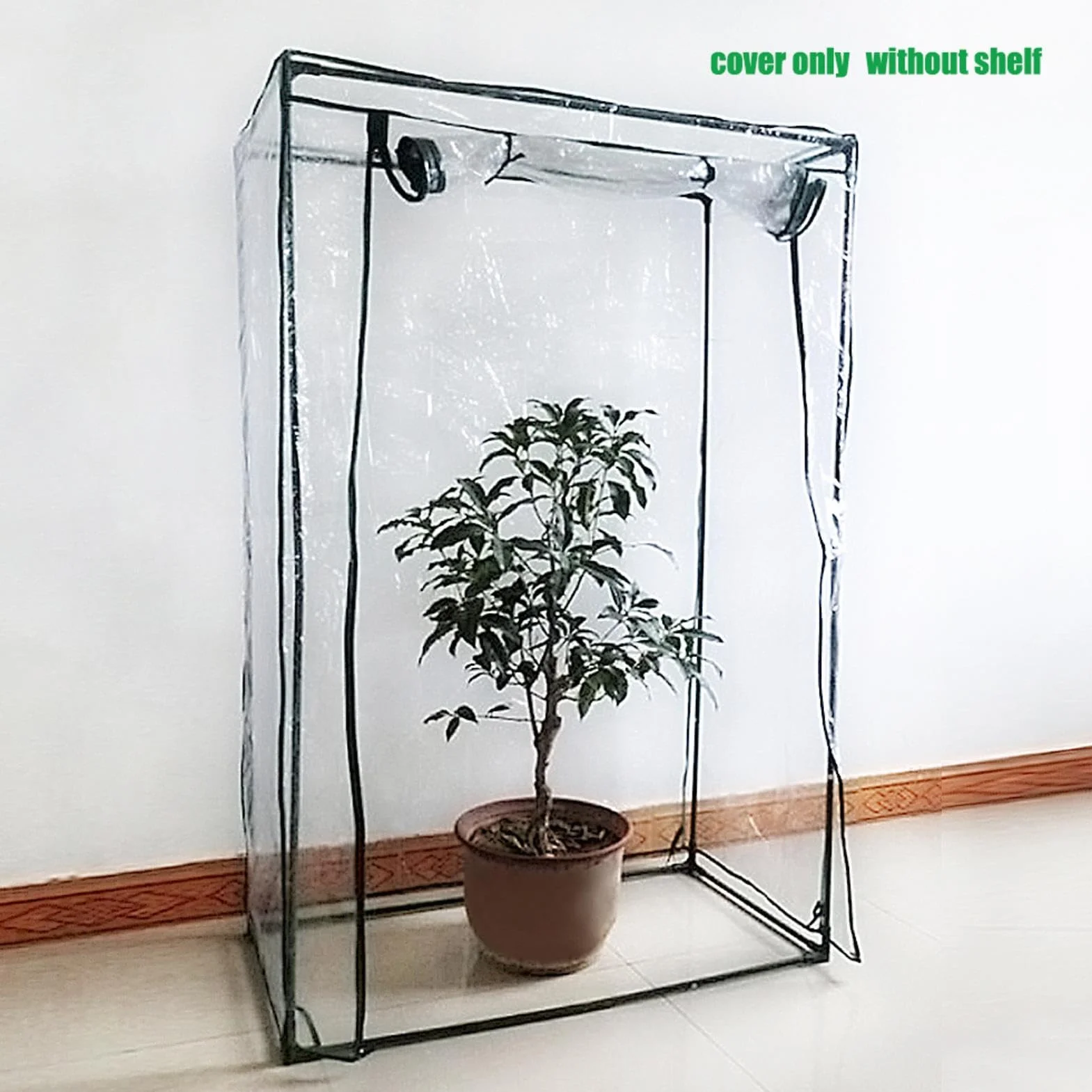 Housse de Serre 100x50x150cm PVC Transparent Couverture pour Serre