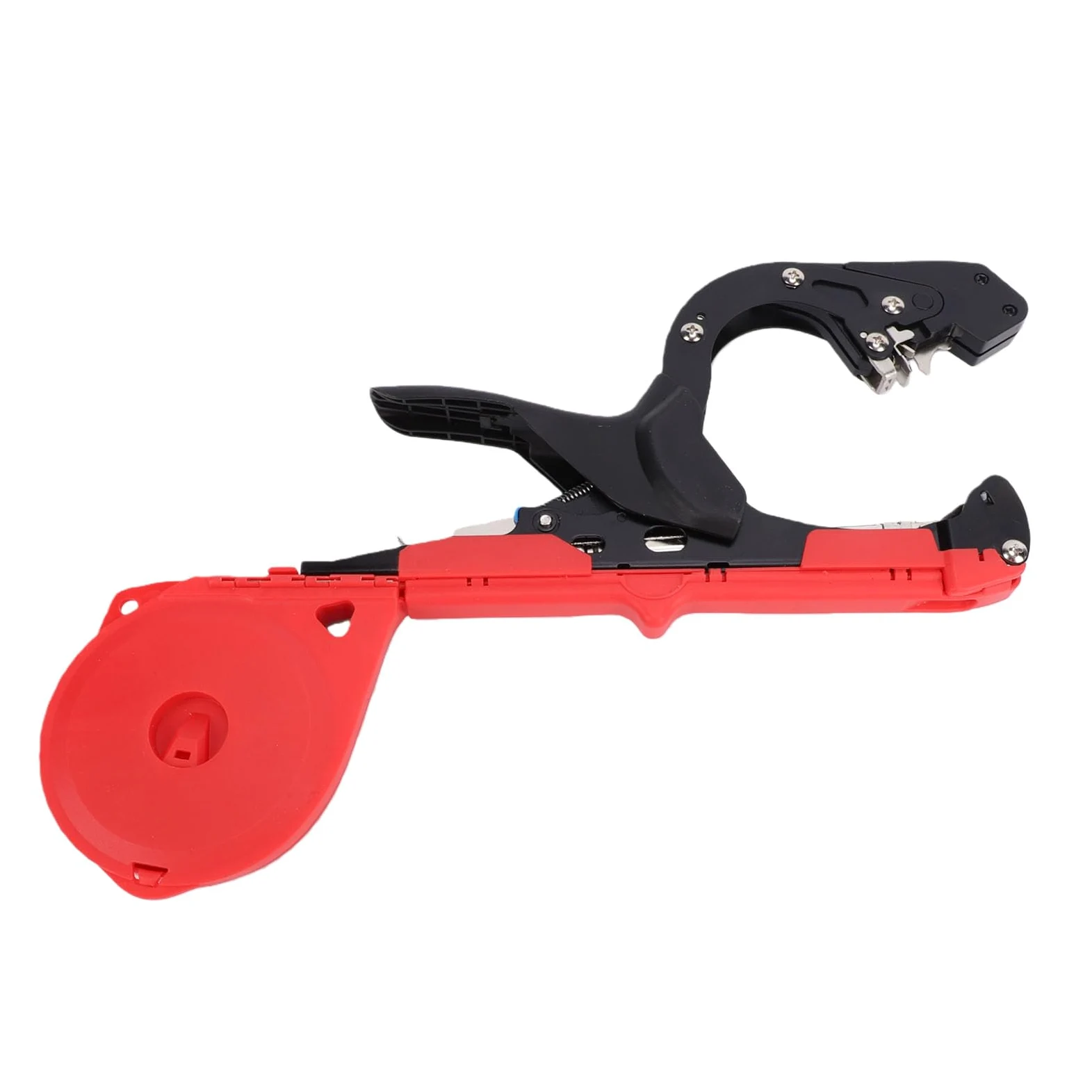 Outil de Ligature pour Tomates et Plantes Ruban de Jardin en Acier Renforc Poign e Ergonomique et D vidage Fluide Gain de Temps et d Effort 10 Rouleaux et Rouge