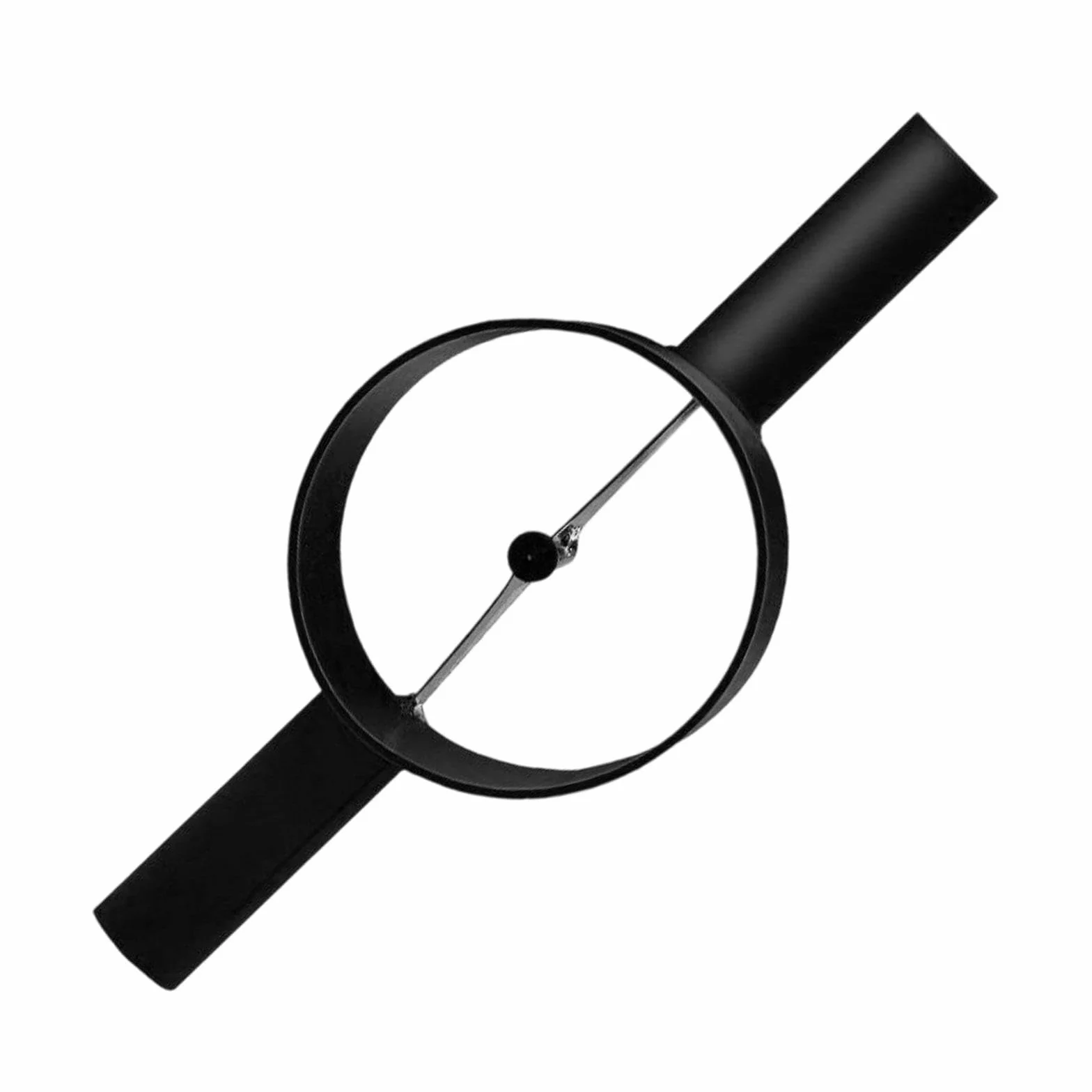 Fendeur à Bambou Manuel en Acier, Séparateur de Bambou Robuste avec Manche Allongé, Outil de Fendage Efficace pour Artisanat, Vannerie et Projets DIY (Noir, 2 Coupes)