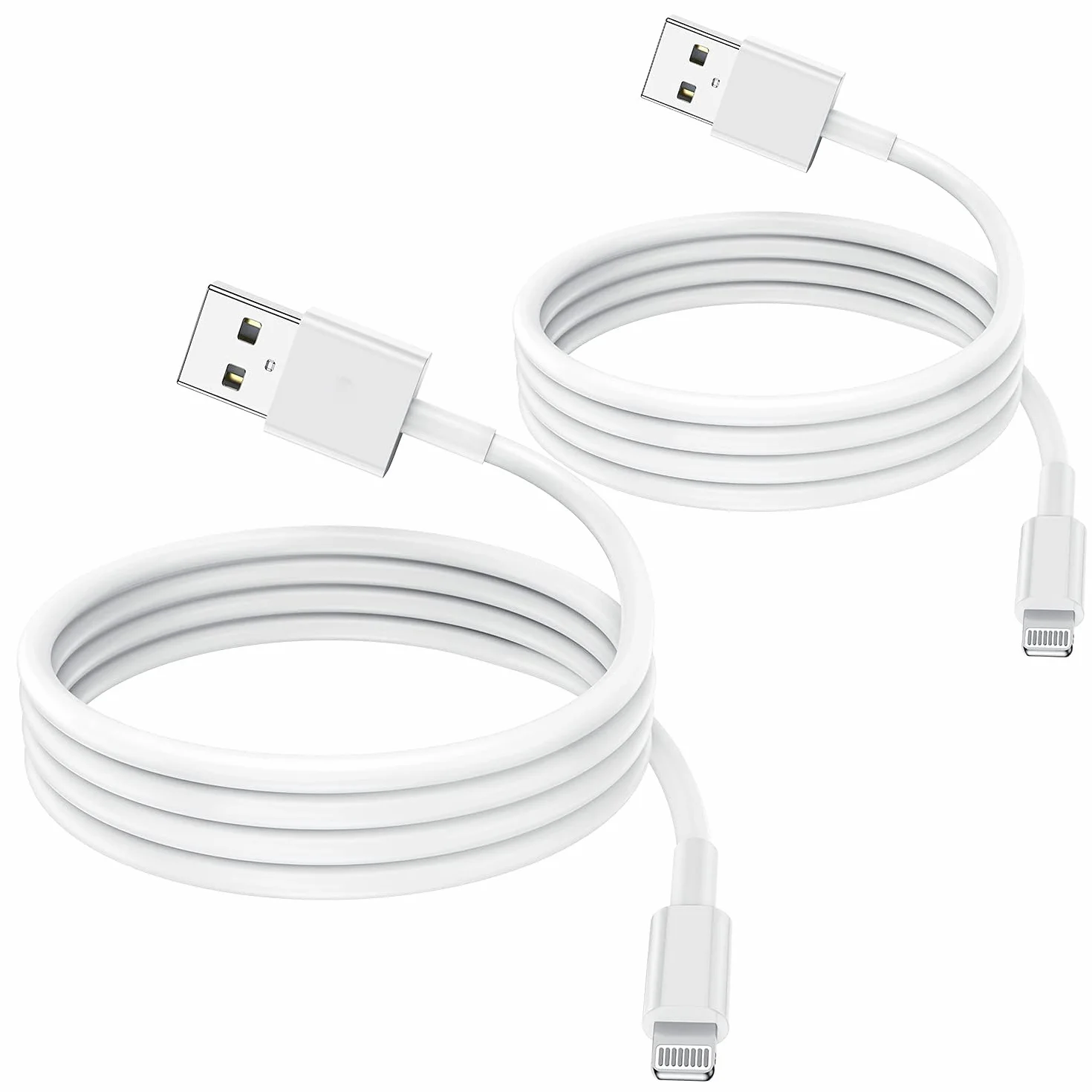 Câble Chargeur iPhone MFi Apple 1m Lightning vers USB pour iPhone 12/11/X/8/7/6 iPad