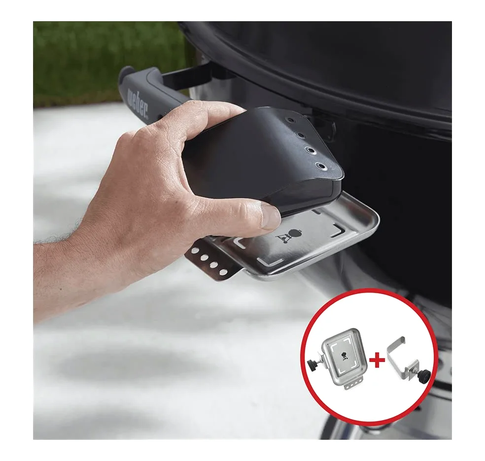 Weber 3254 Connect Kit de montage pour thermomètre 6 pièces Noir