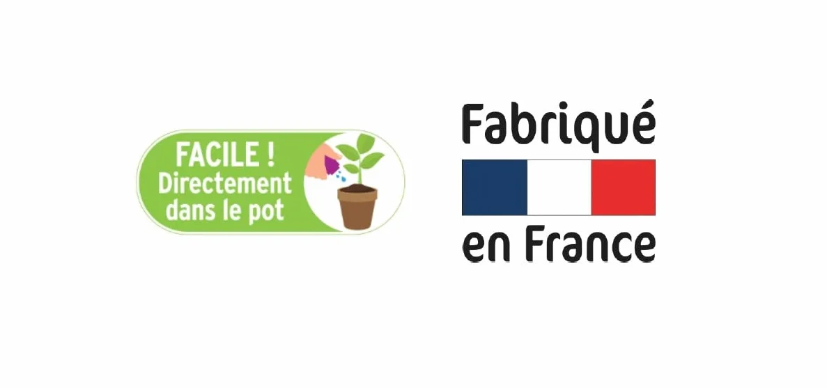 FERTILIGÈNE Engrais Plantes d'Intérieur Prêt à l'Emploi 1L Anti-Jaunissement