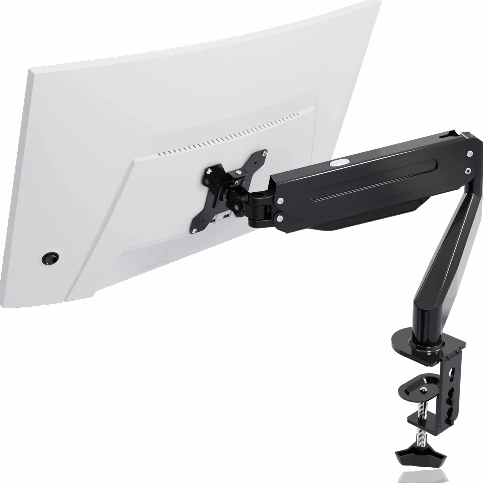 Bras pour Moniteur Suptek avec Ressort à Gaz, 17-32 Pouces, Pivotement, Rotation, VESA 75/100 mm, jusqu'à 10 kg