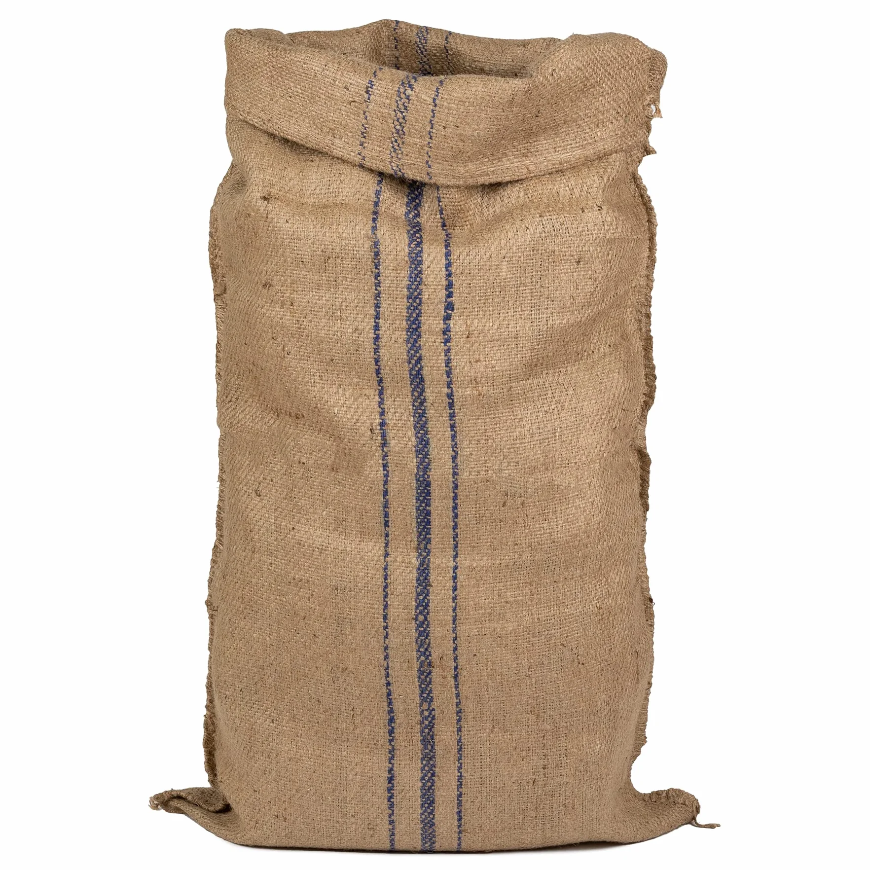 Sac en toile de jute XXL 68x112 cm 643 g/m² Ultra Résistant 100 kg Jardin Déchets Verts Bois Stockage Naturel
