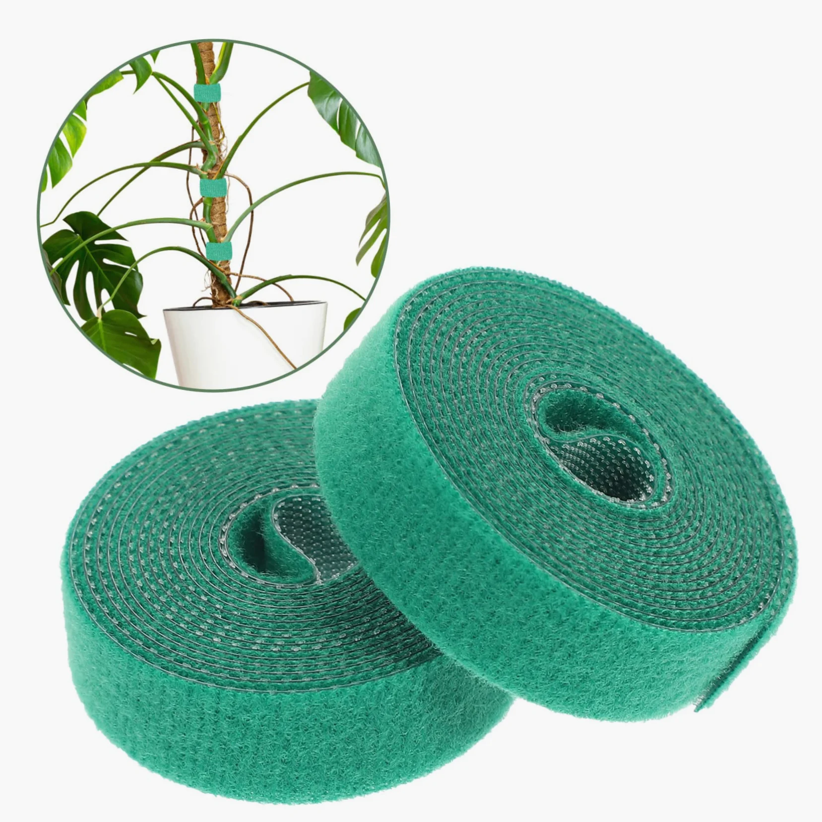 INOOMP 10pièces Ruban De Liaison pour Plantes Réutilisable Ajustable Support De Croissance pour Jardinage Chacun