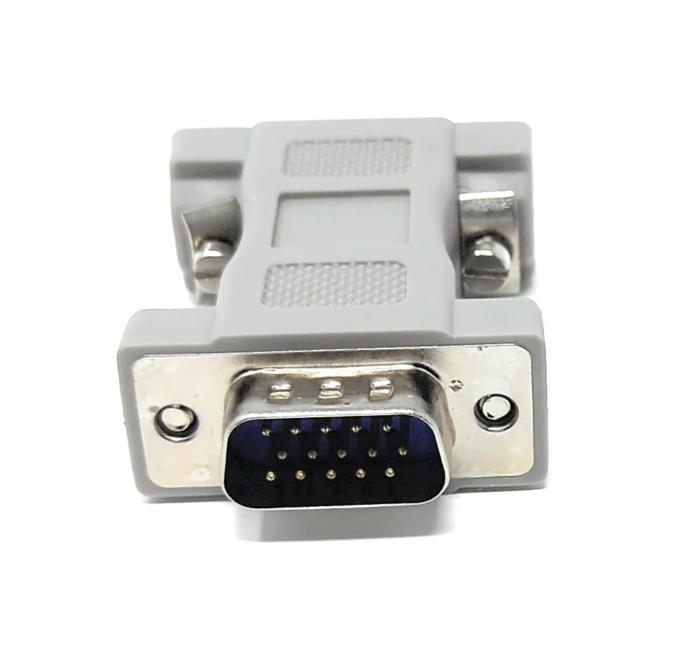 Câble Convertisseur Adaptateur VGA 9 Pin Femelle vers 15 Pin Mâle HD15 SVGA