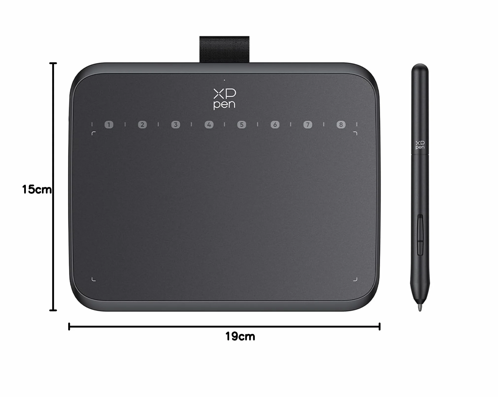 XPPen Deco 640 Tablette Graphique 16K Niveaux de Pression 6x4 Pouces