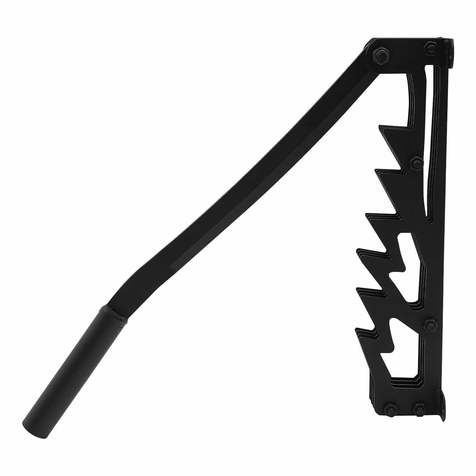 Fendeuse À Bûches Manuelle Fendeuse De Bois Murale, 43cm Fendeur Bûches Fonte Avec 2 Manches 180° Rotation, Pour Bois Tendre Sec Camping Barbecue Pique-Nique Noir 4,2kg Outil Jardin Extérieur