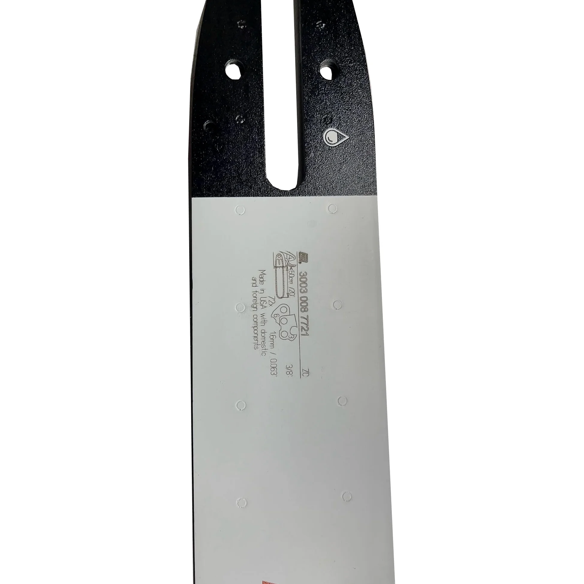Guide Chaîne Tronçonneuse 30030087721 STIHL Guide: 50 cm Pas: 3/8' Jauge: 1,6